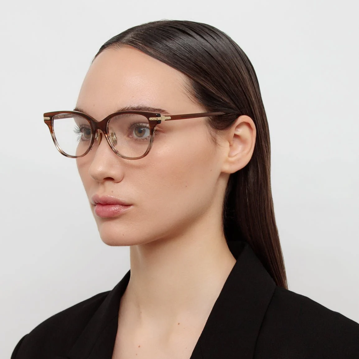 Hadid Optical in Caramel Horn - Image 3