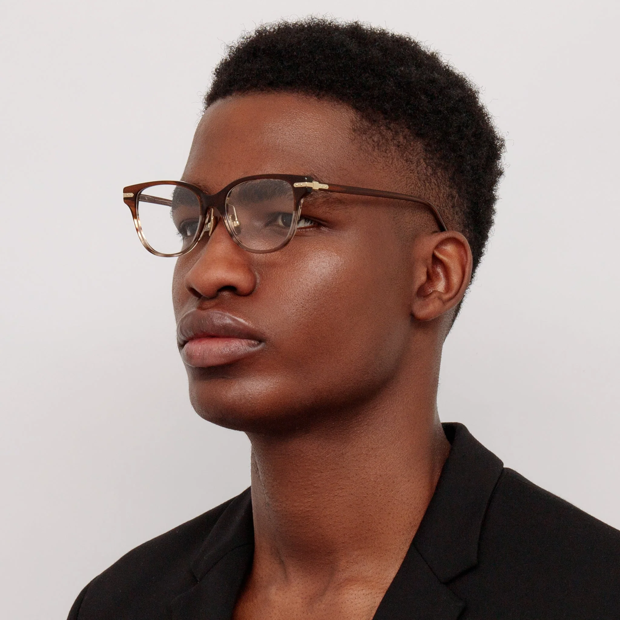 Hadid Optical in Caramel Horn - Image 4