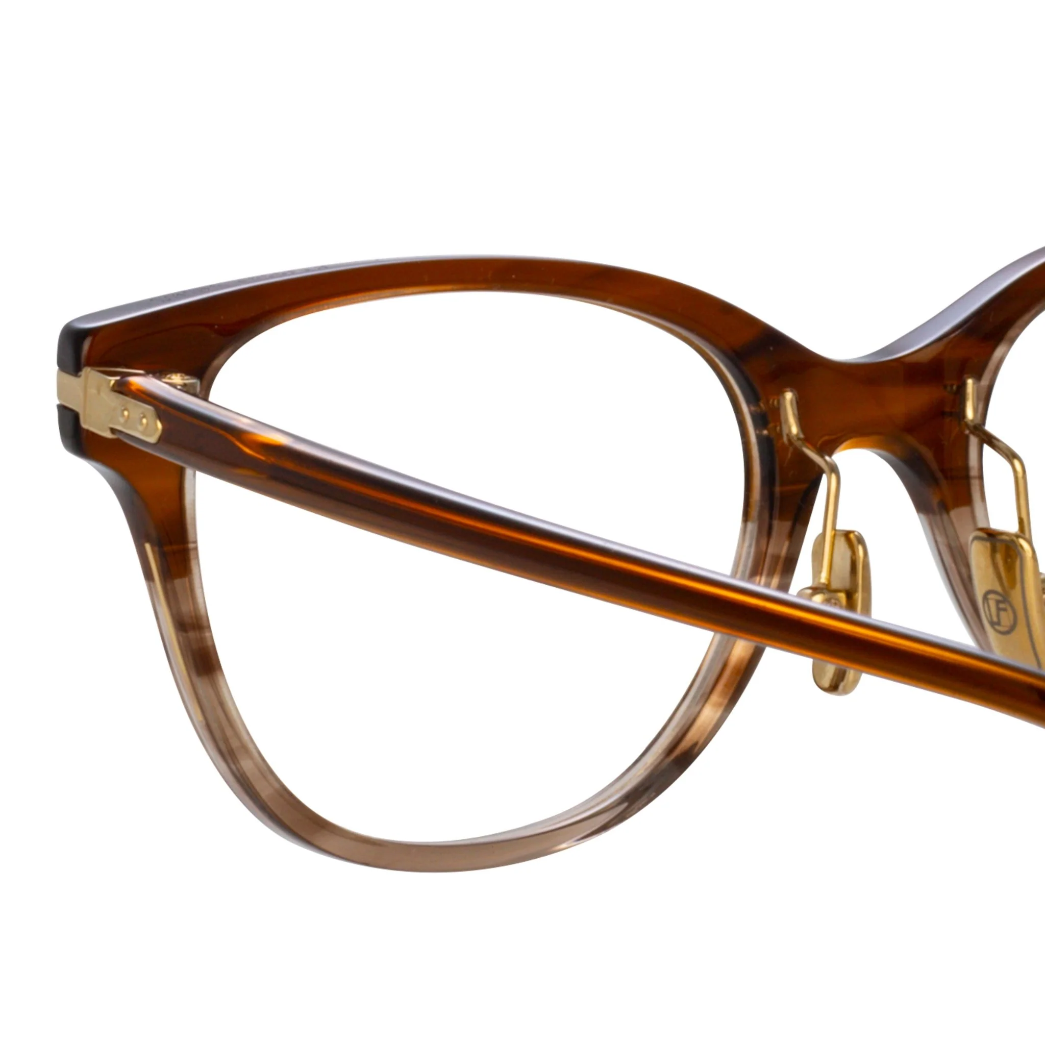 Hadid Optical in Caramel Horn - Image 6