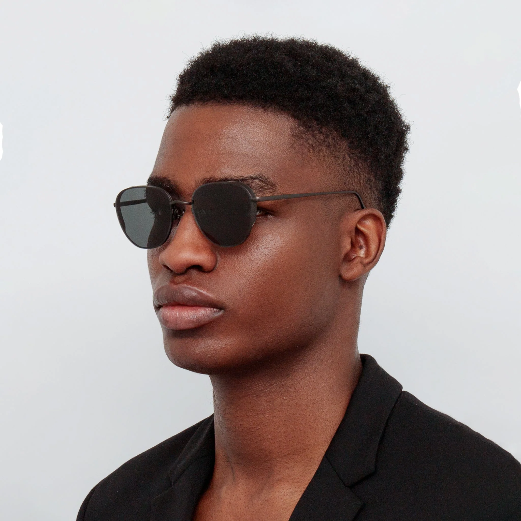 Hardy Sunglasses in Nickel - Image 3