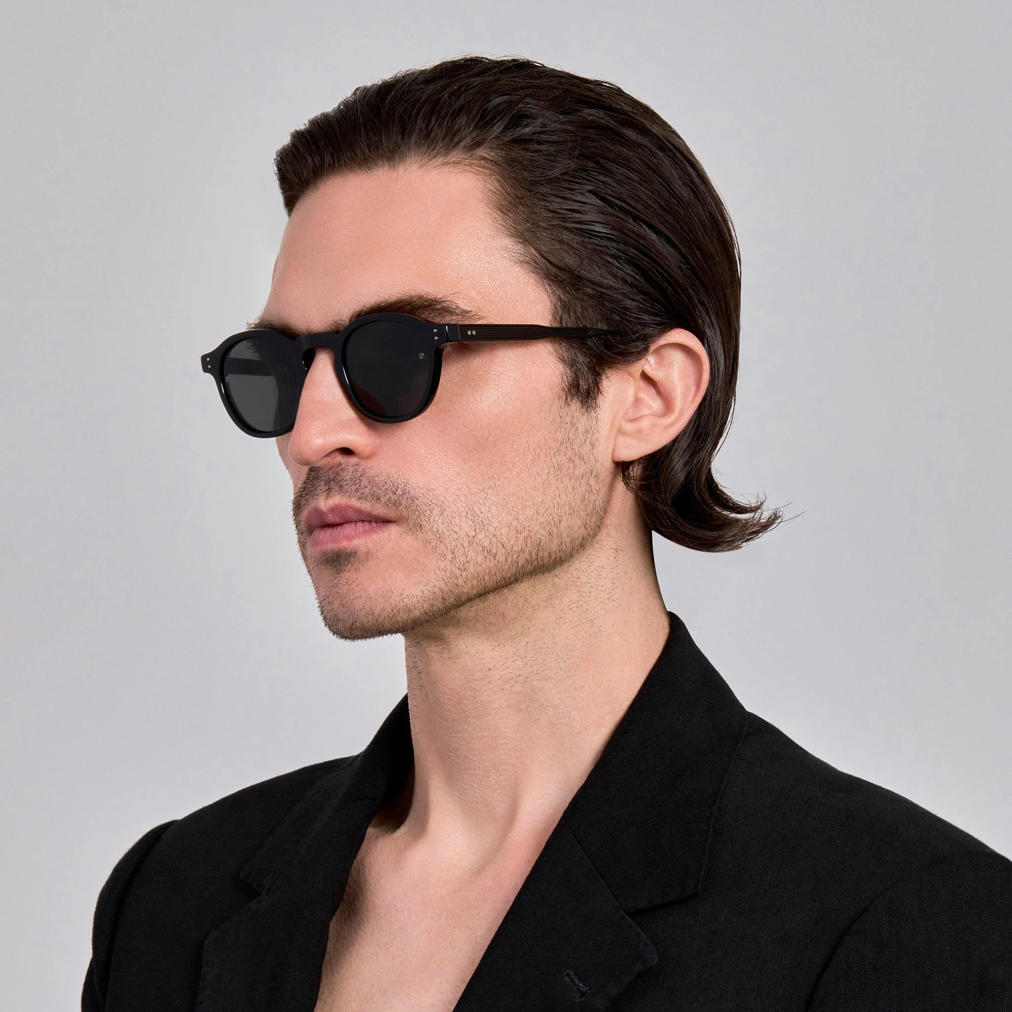 Heath Sunglasses in Matt Black - Image 3