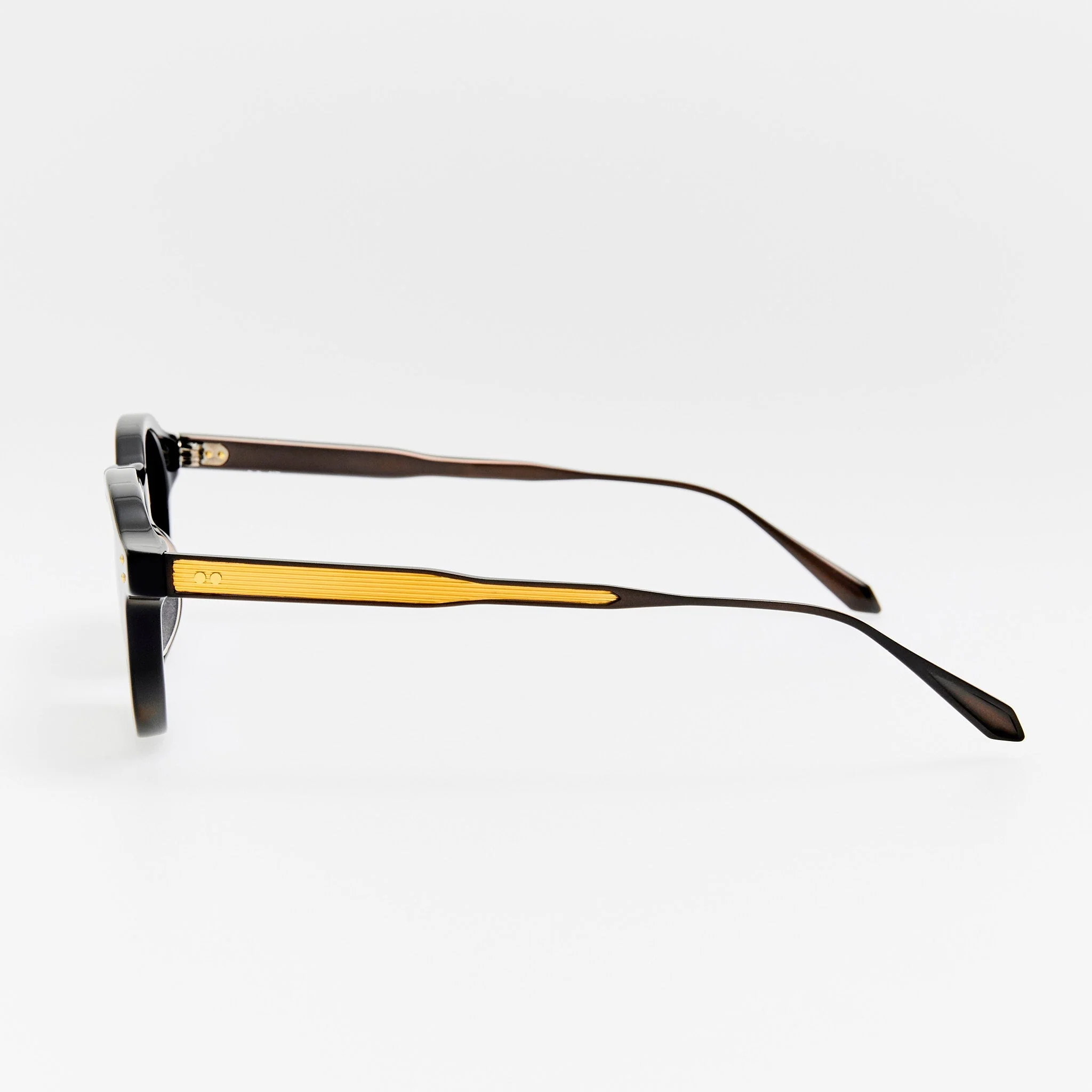 Heath Sunglasses in Black and Mocha - Image 5