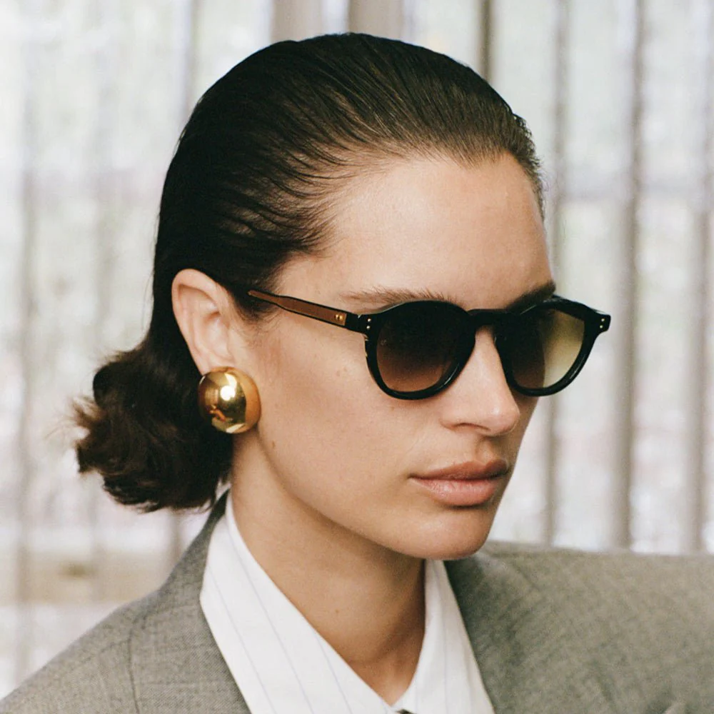 Heath Sunglasses in Black and Mocha - Image 8