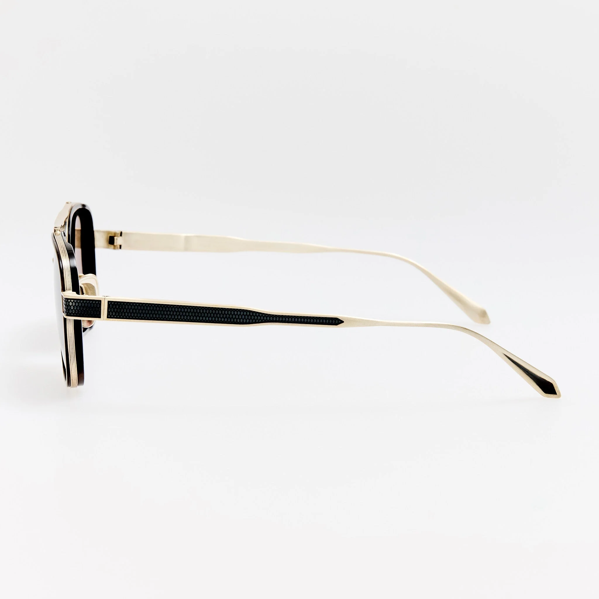 Hyde Sunglasses in Buffalo Horn and 925 Sterling Silver - Image 5