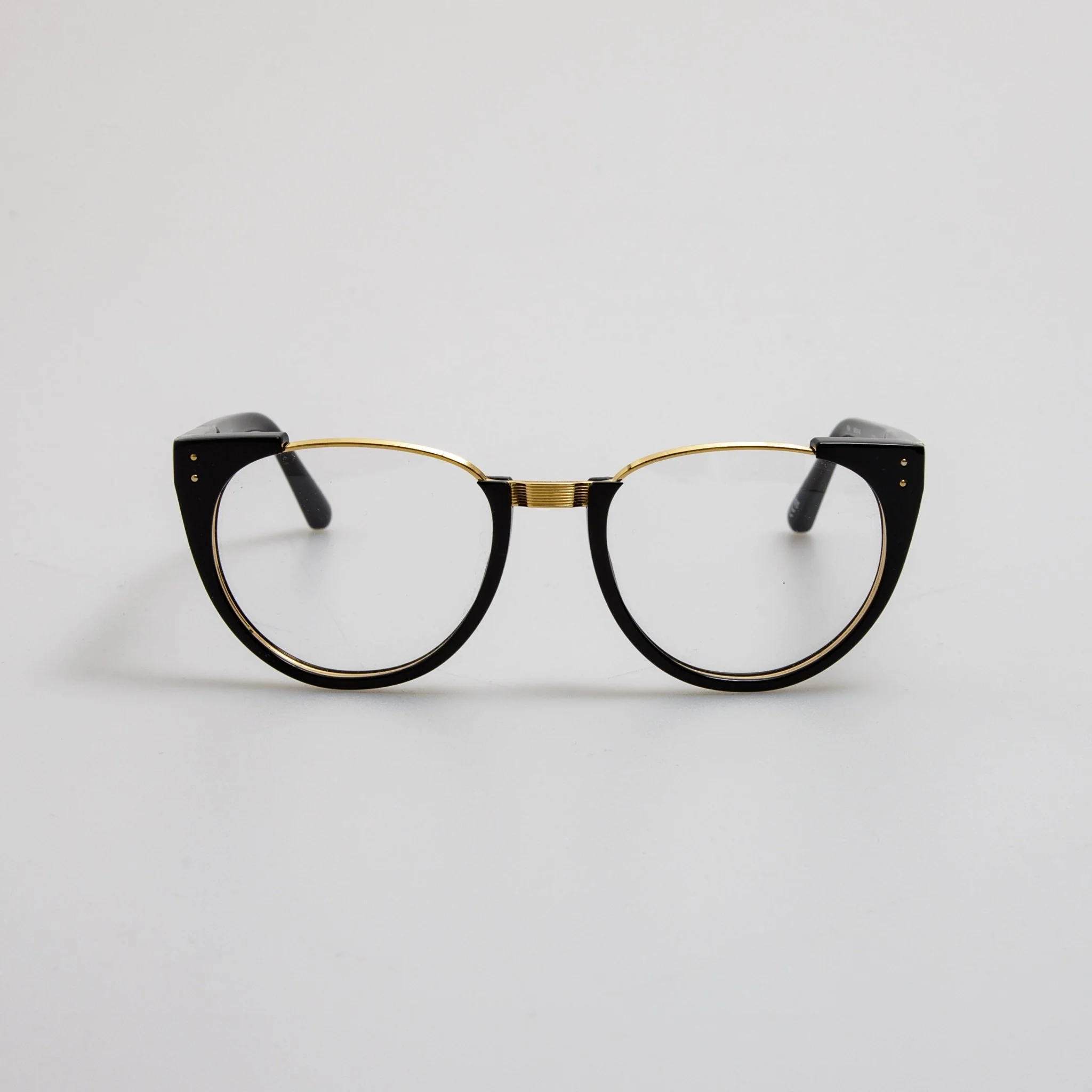 Iris Oval Optical Frame in Black