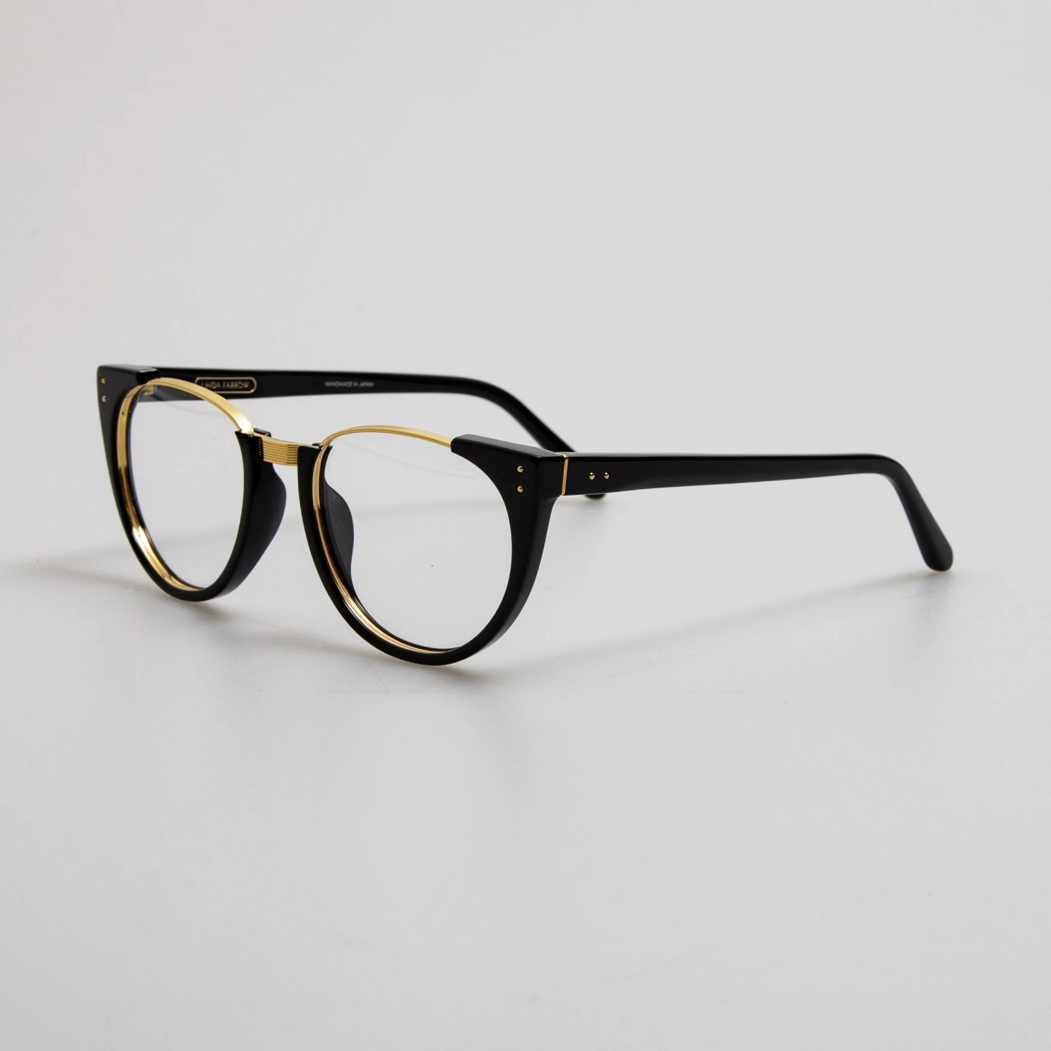 Iris Oval Optical Frame in Black - Image 4
