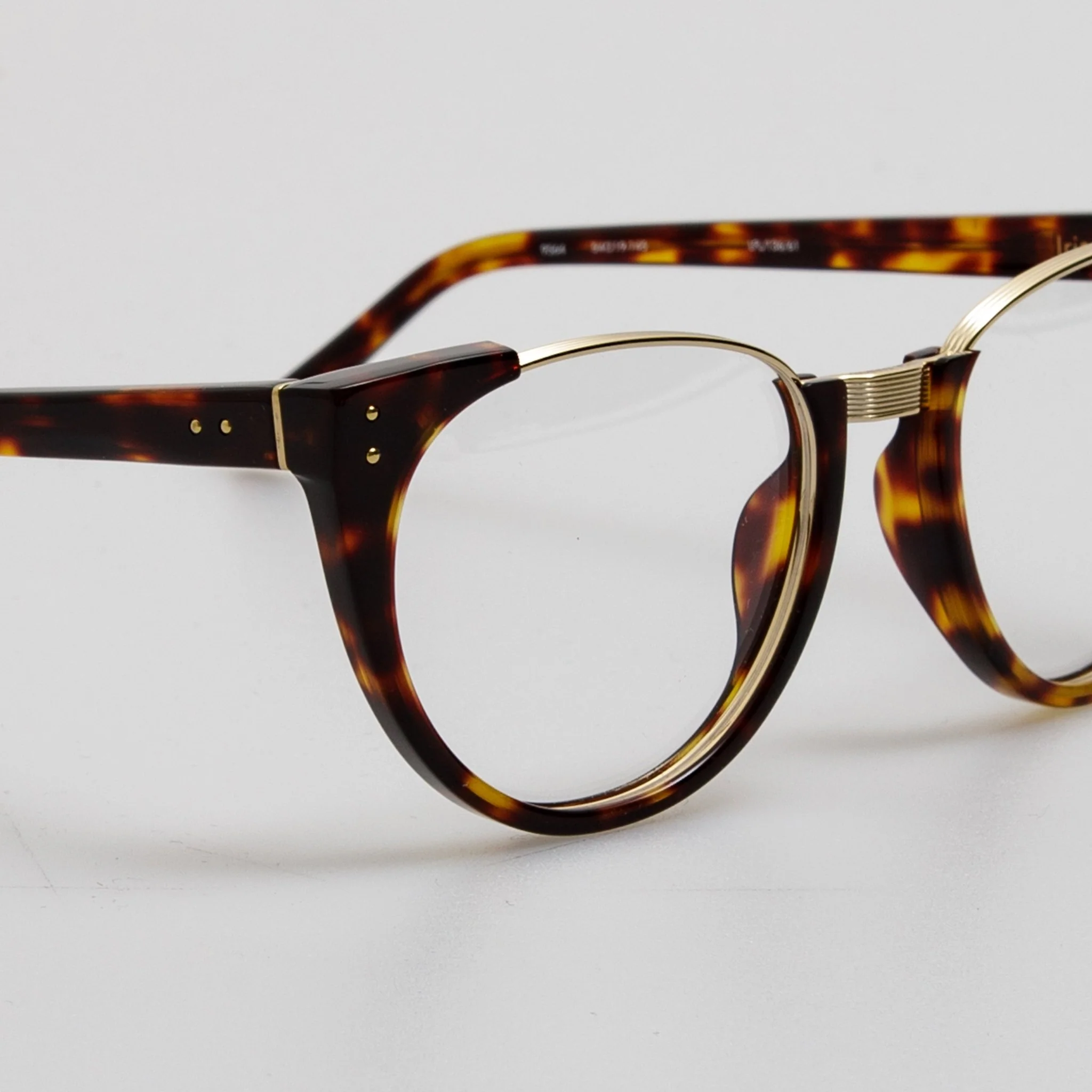 Iris Oval Optical Frame in Dark Tortoiseshell - Image 2