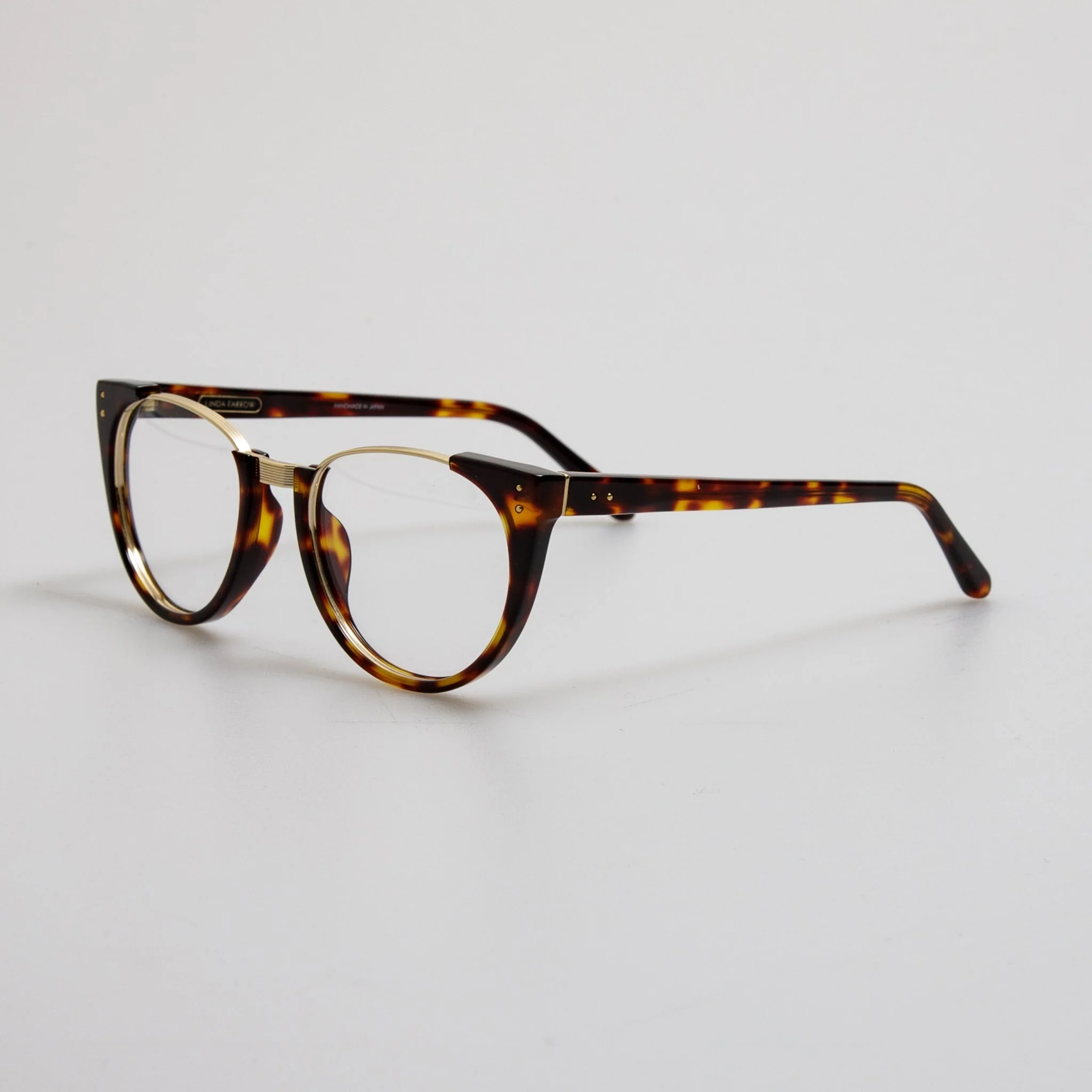 Iris Oval Optical Frame in Dark Tortoiseshell - Image 4