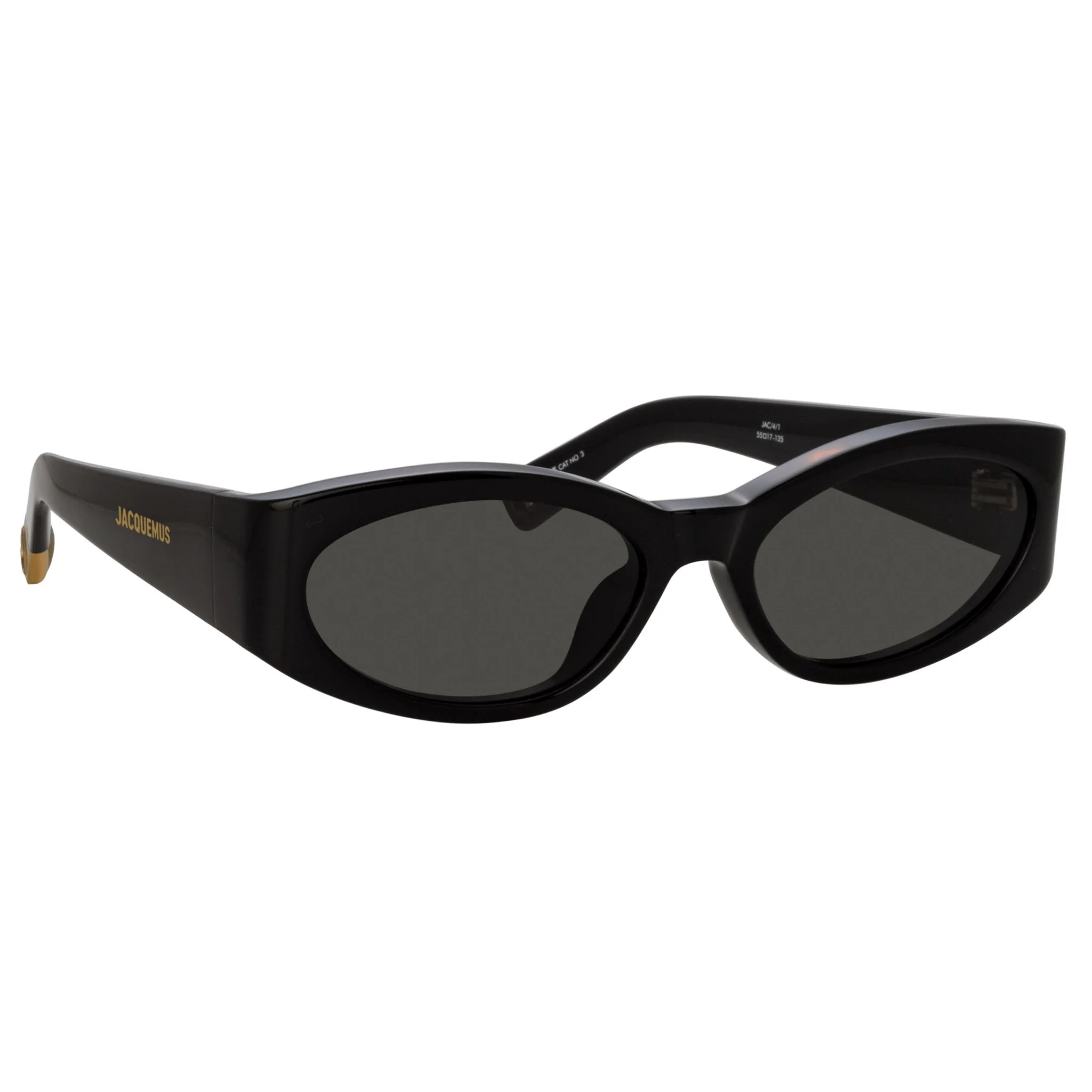 Ovalo Oval Sunglasses in Black - Image 2