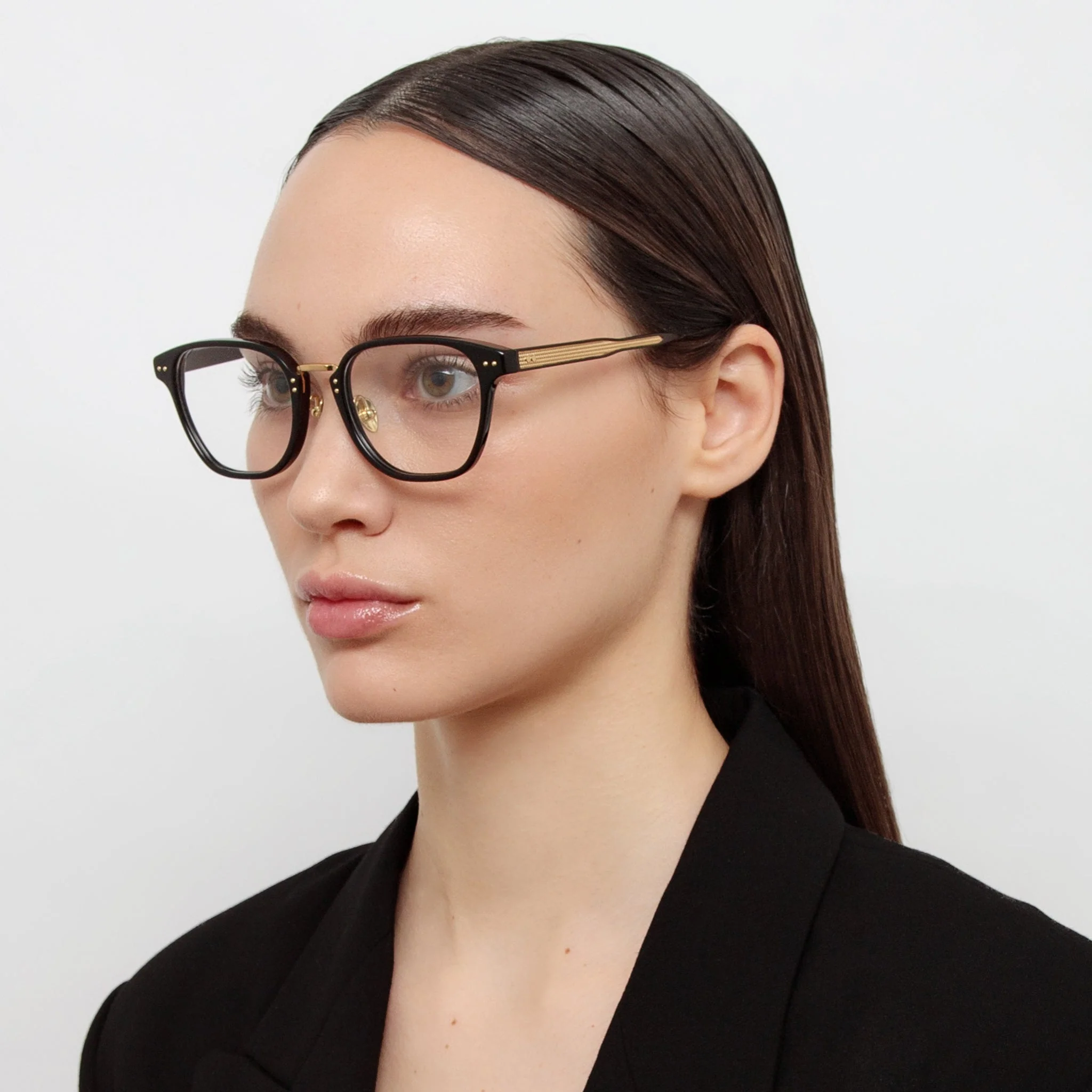 Jeffrey Optical Frame in Black - Image 3
