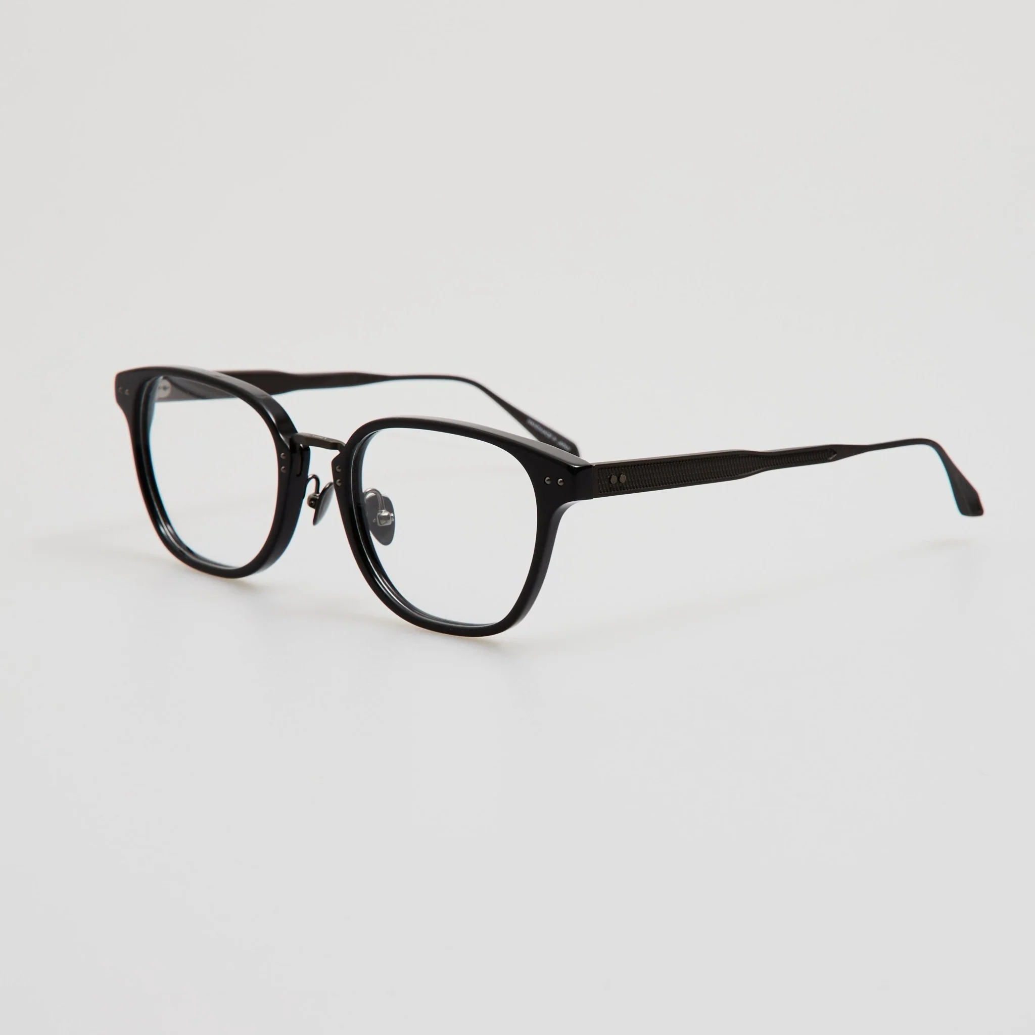 Jeffrey Optical Frame in Black Matt Nickel - Image 2