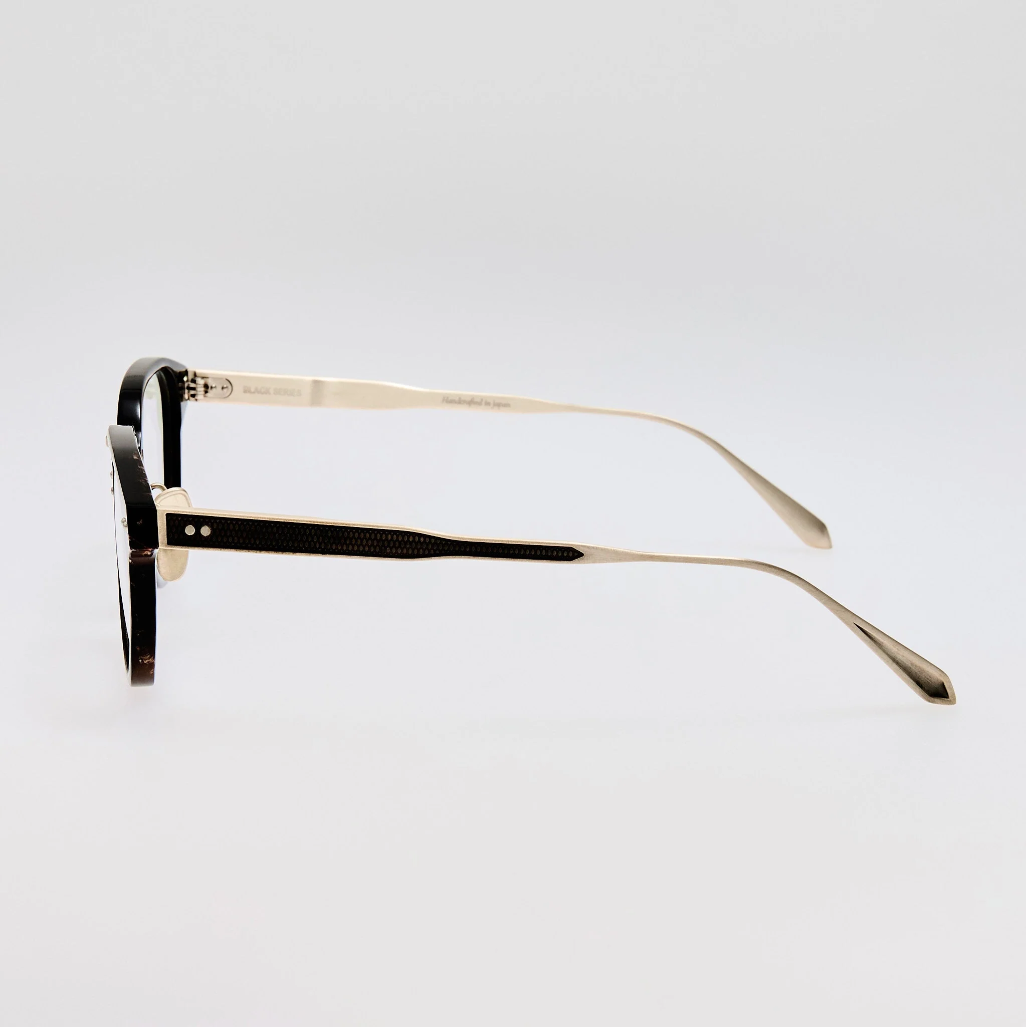 Jeffrey Optical Frame in Buffalo Horn and 925 Sterling Silver - Image 4