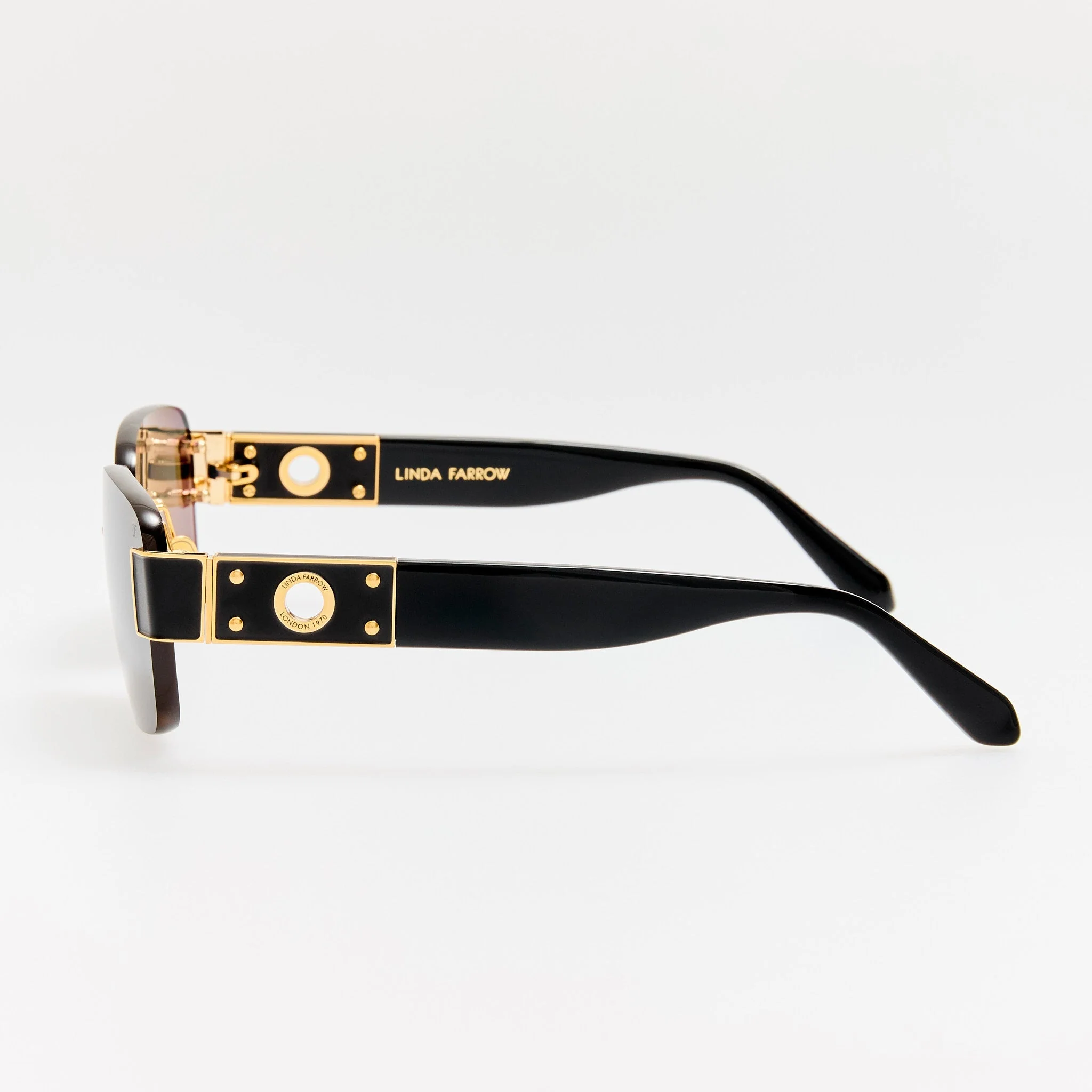 Jessica Sunglasses in Black and Grey - Image 5