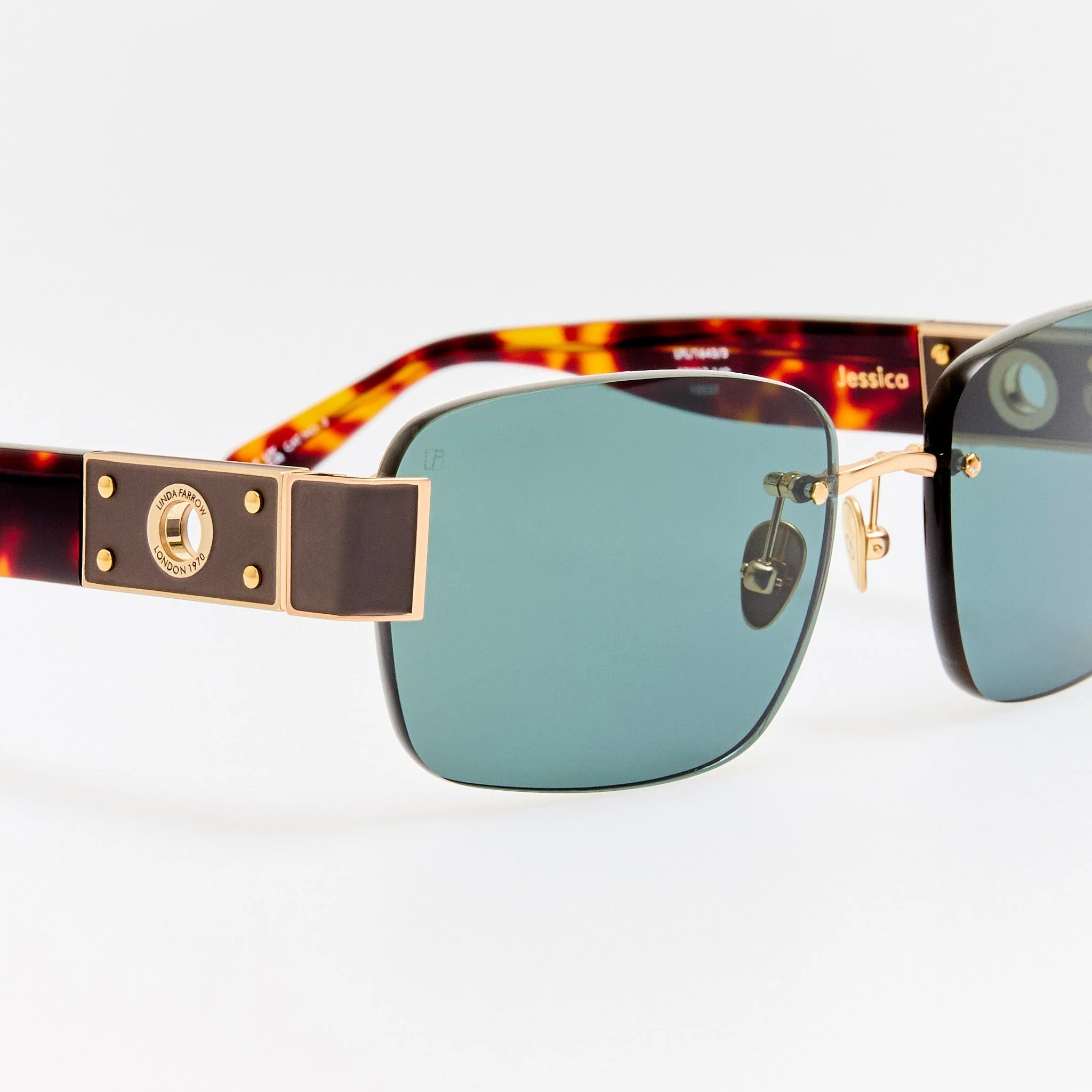 Jessica Sunglasses in Dark Tortoiseshell - Image 6