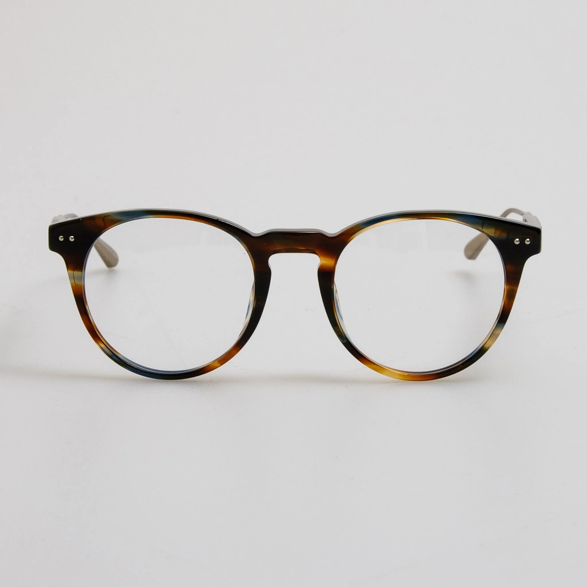 Kaan Oval Optical Frame in Earth Horn