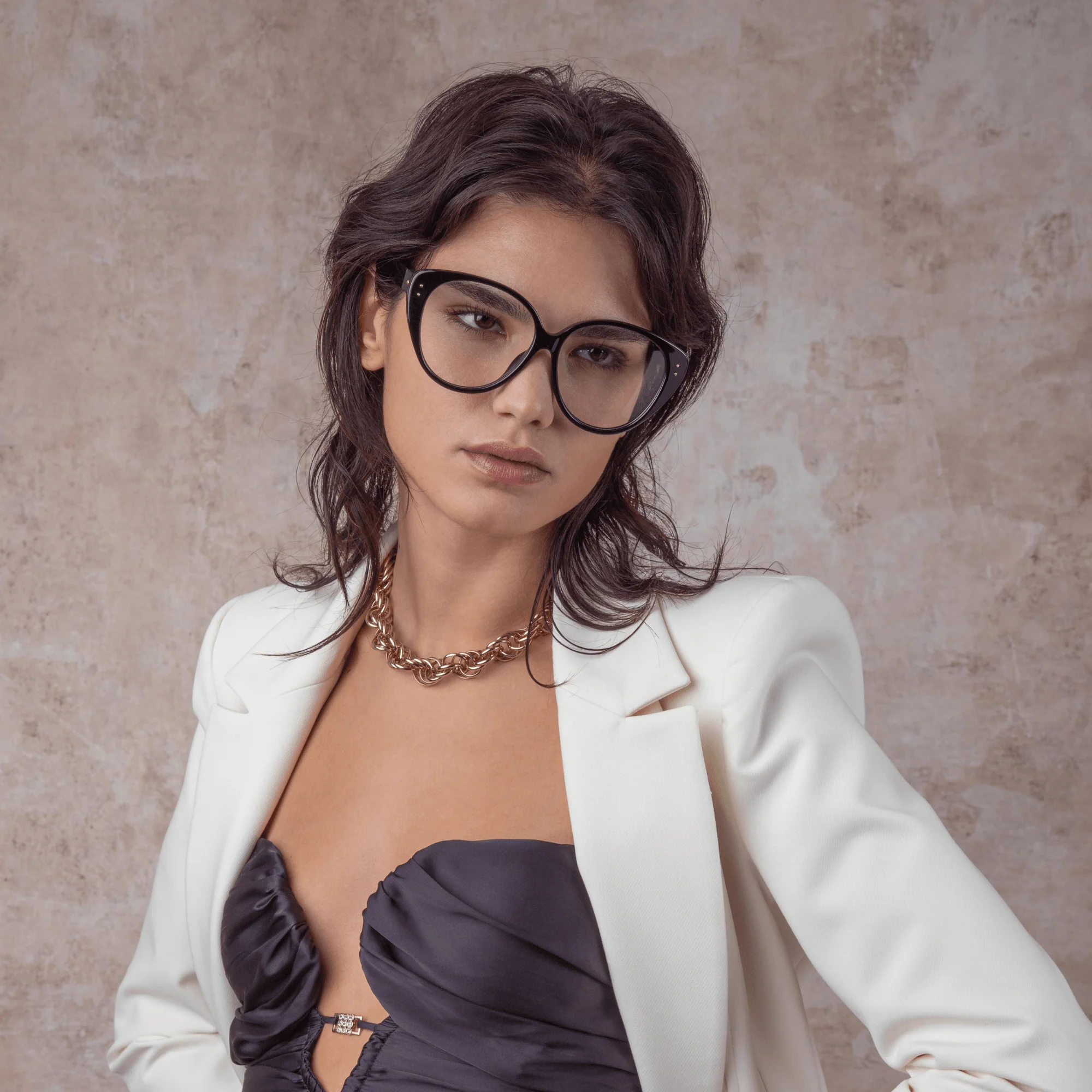 Katia Optical Frame in Black - Image 3