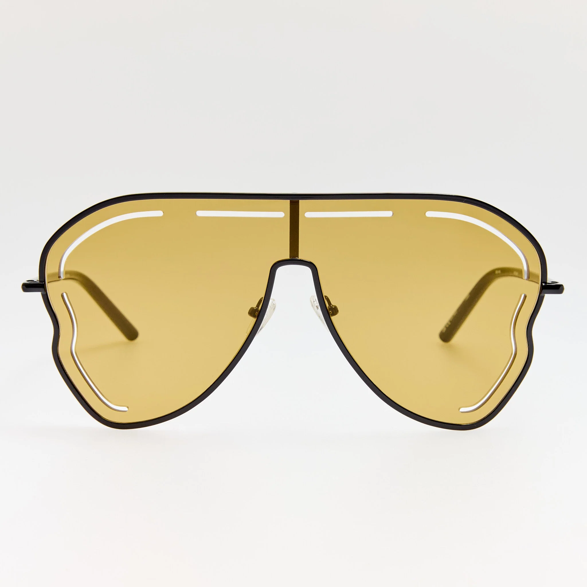 Kika Gardenia Sunglasses in Yellow and Black