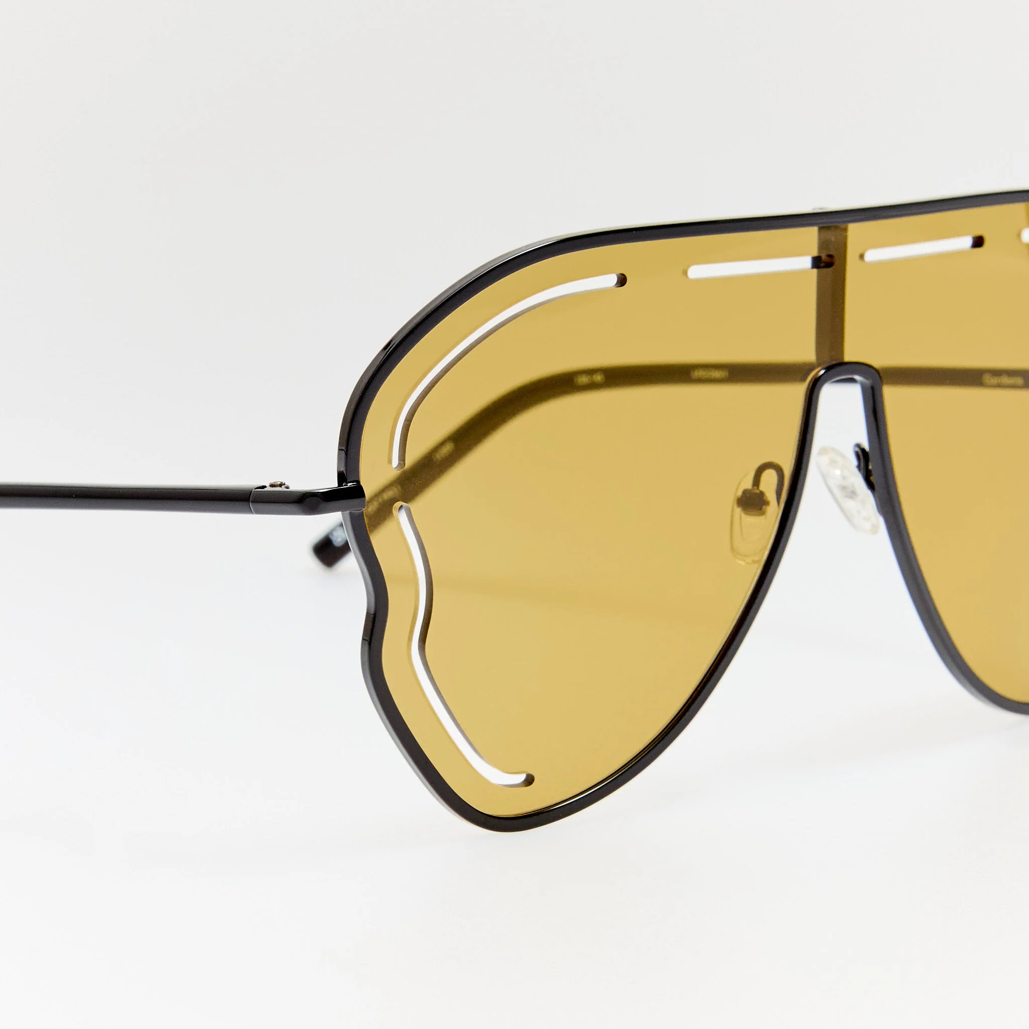 Kika Gardenia Sunglasses in Yellow and Black - Image 3