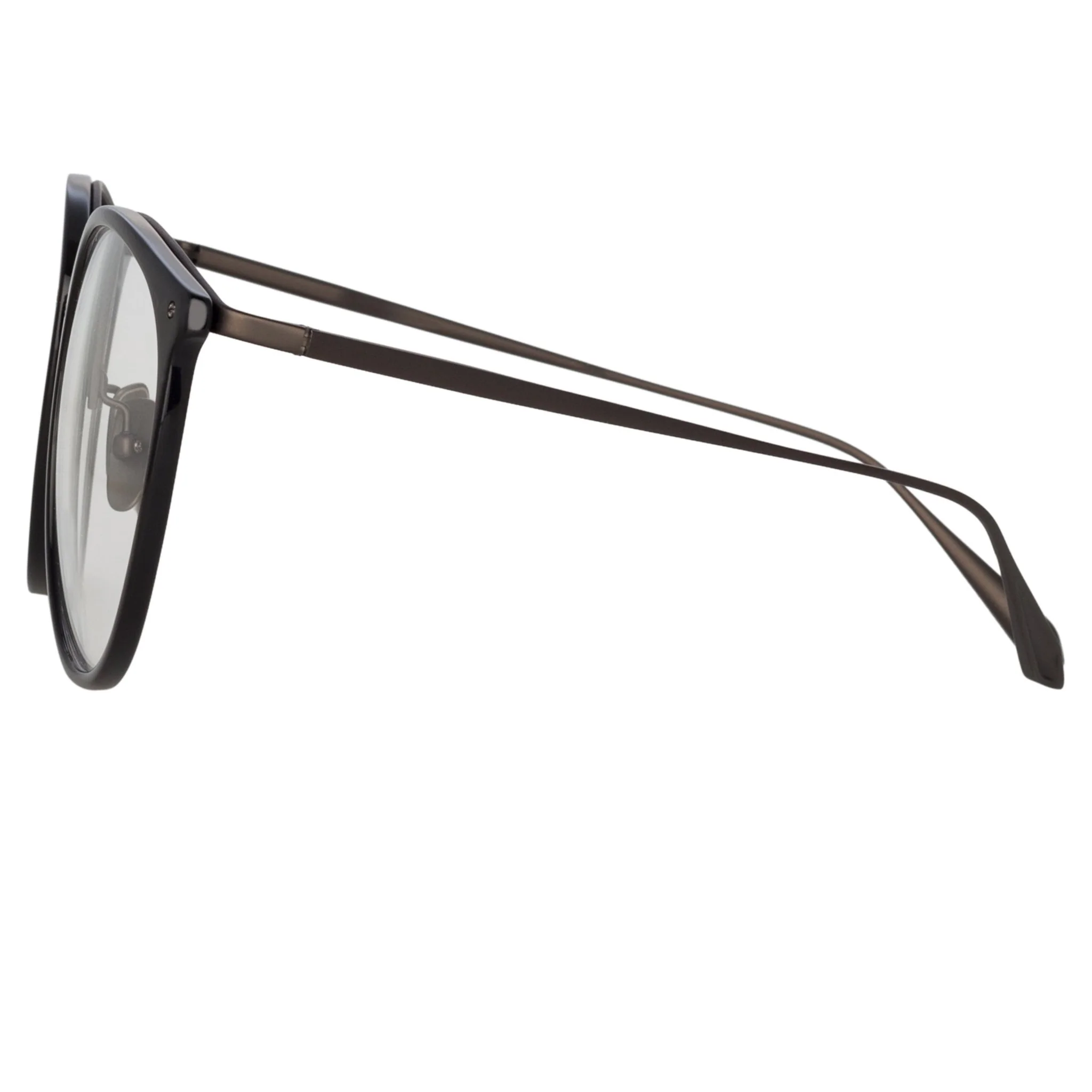 Kings Optical Frame in Matt Black - Image 4