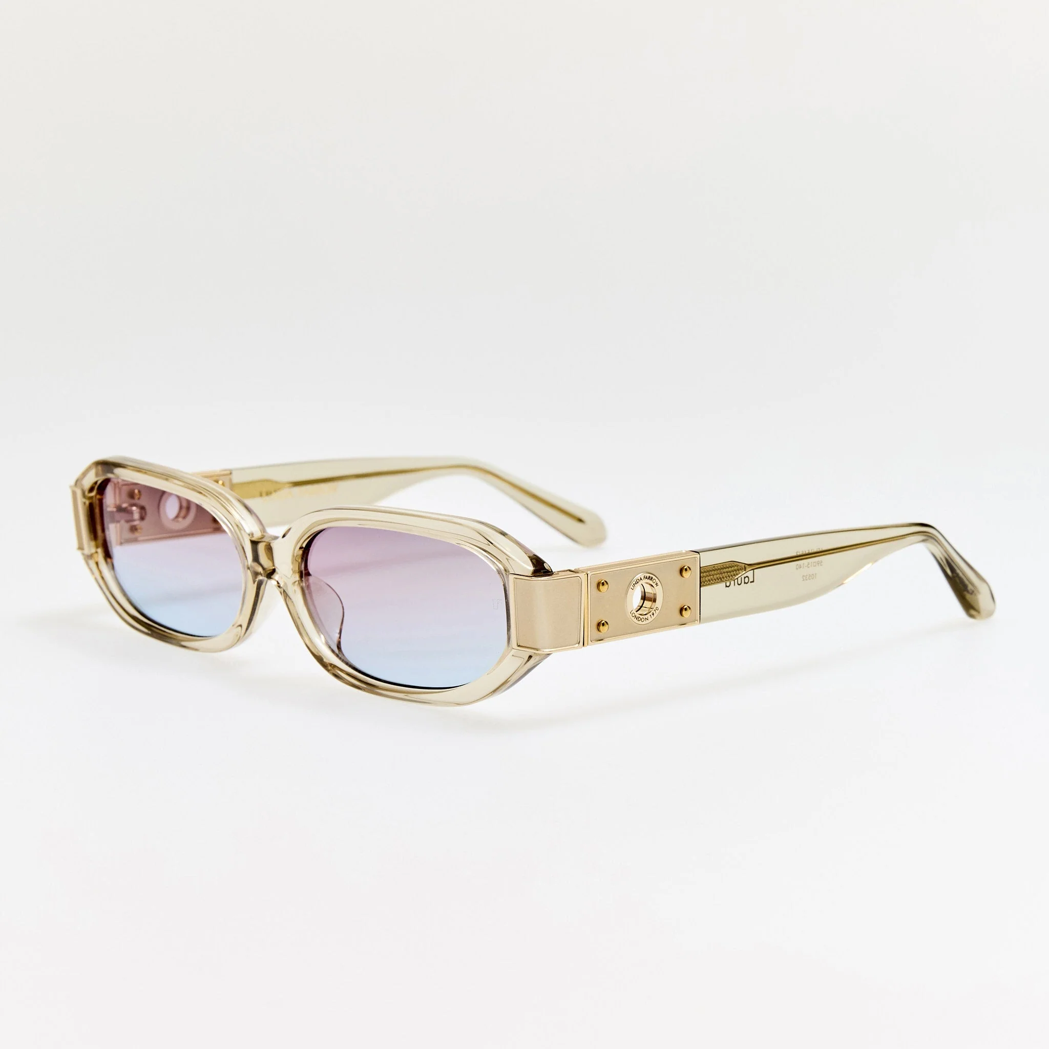 Laura Sunglasses in Truffle and Dusk - Image 2