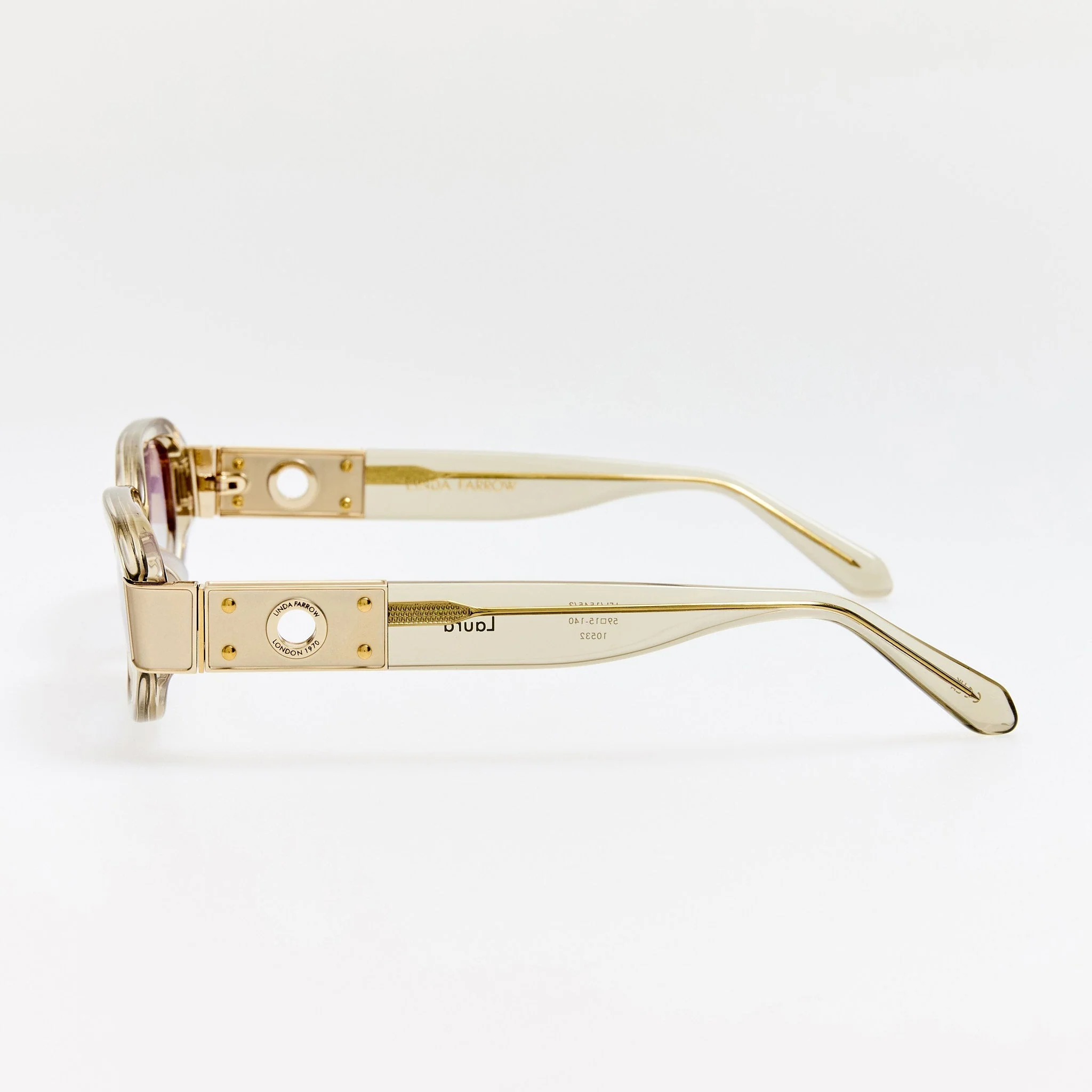 Laura Sunglasses in Truffle and Dusk - Image 4
