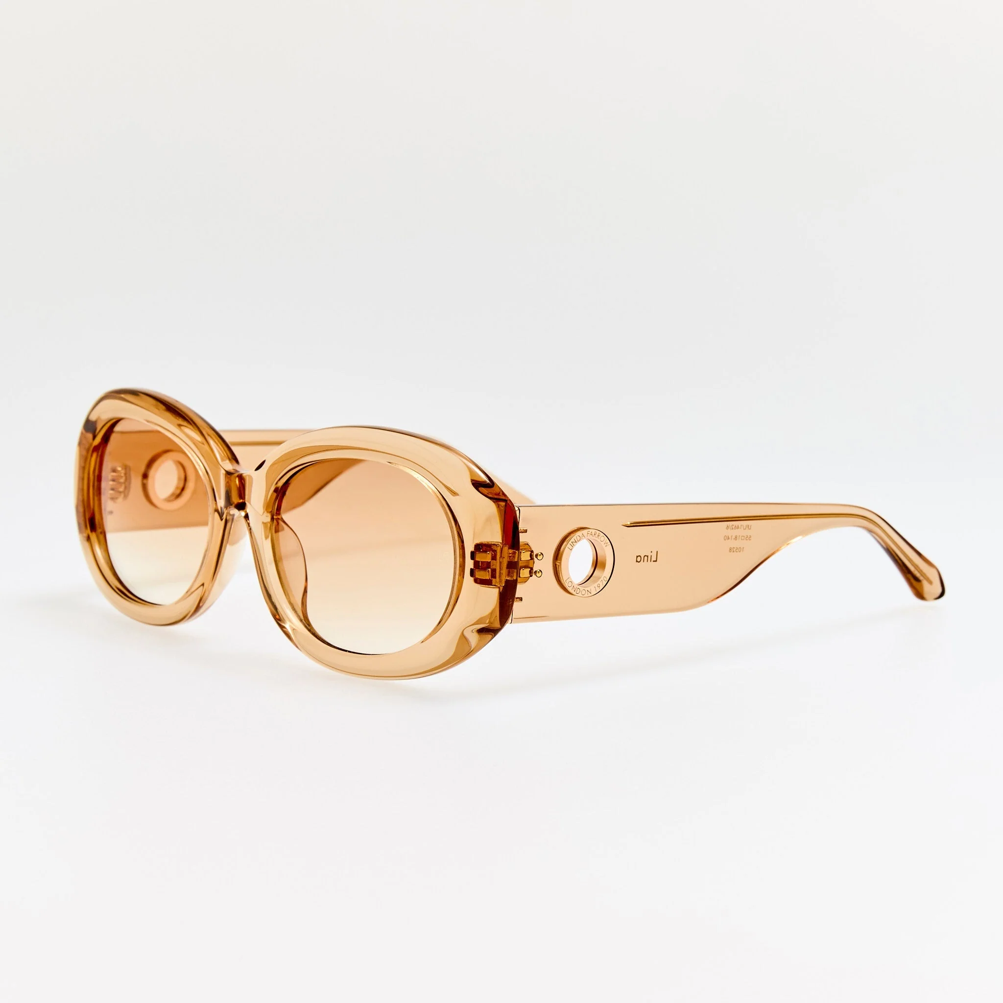 Lina Sunglasses in Honey - Image 2