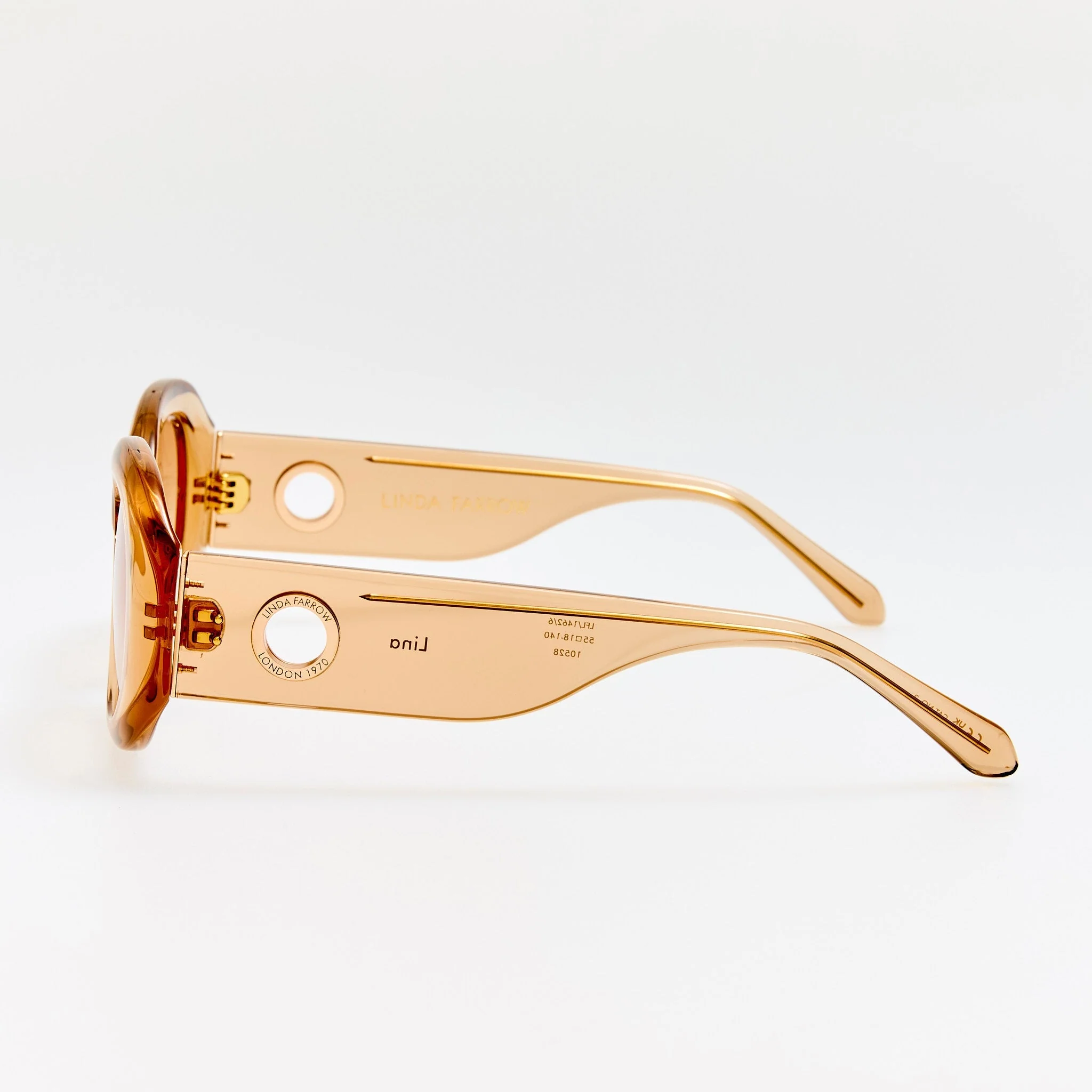 Lina Sunglasses in Honey - Image 4
