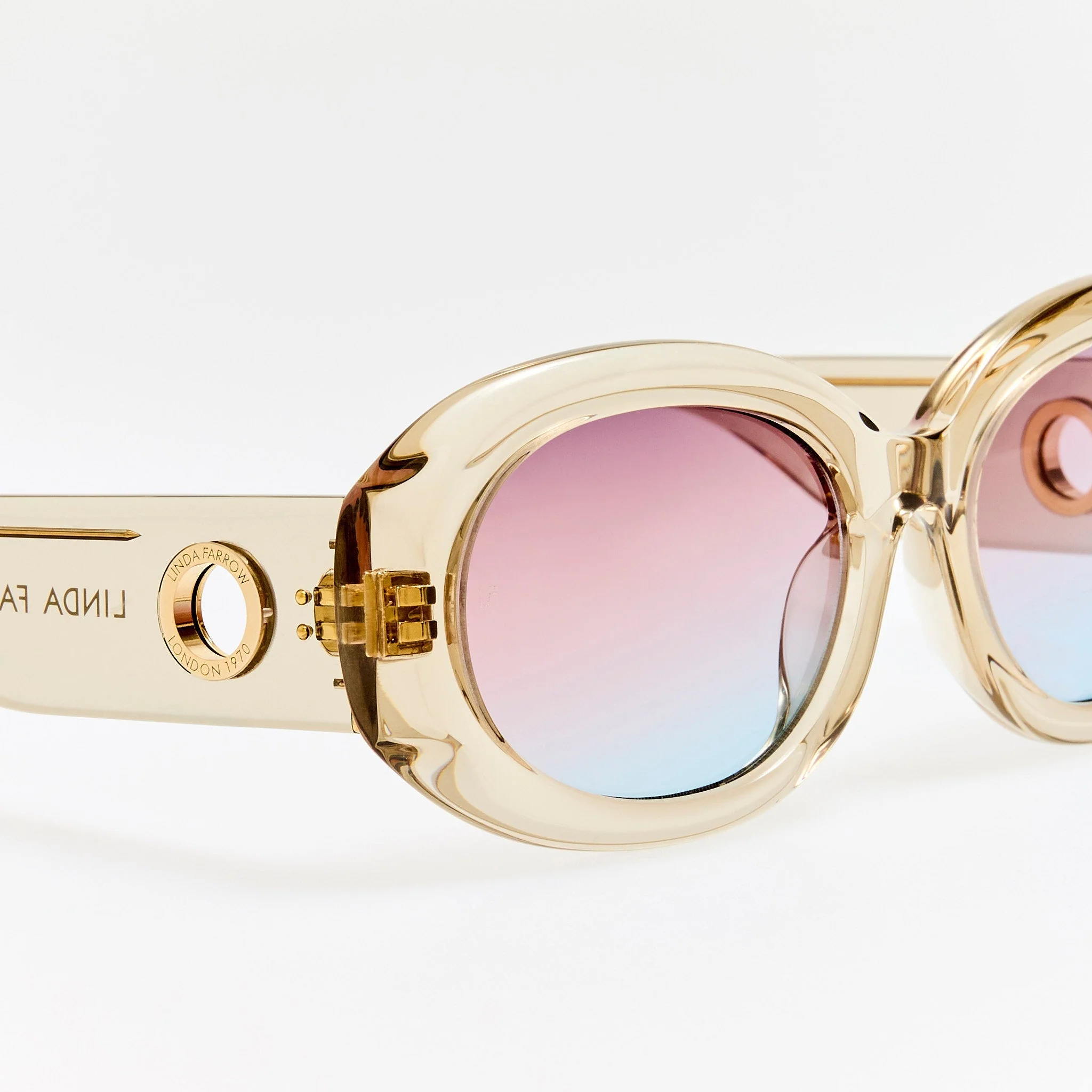 Lina Sunglasses in Truffle and Dusk - Image 5