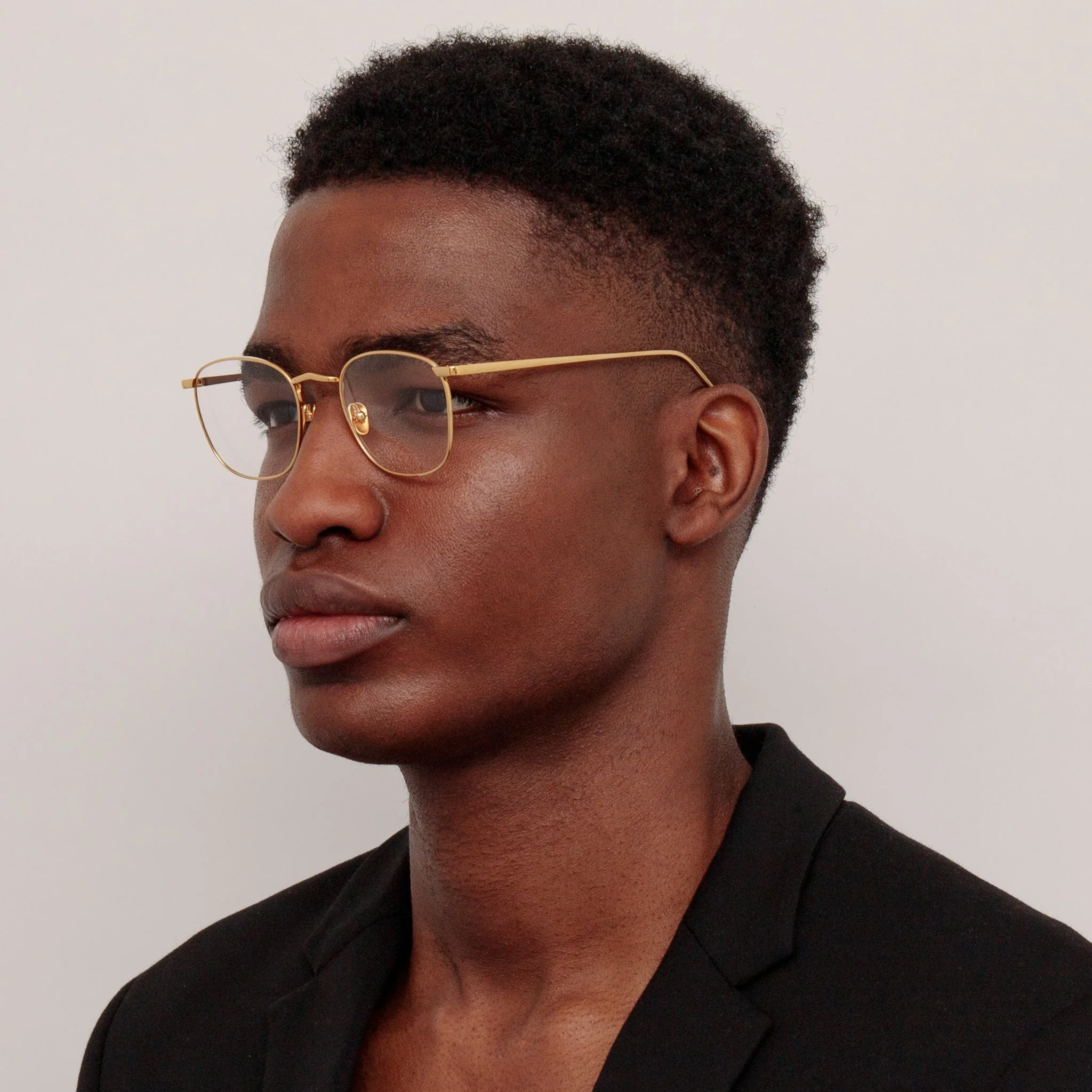Simon Square Optical in 22K Gold - Image 3