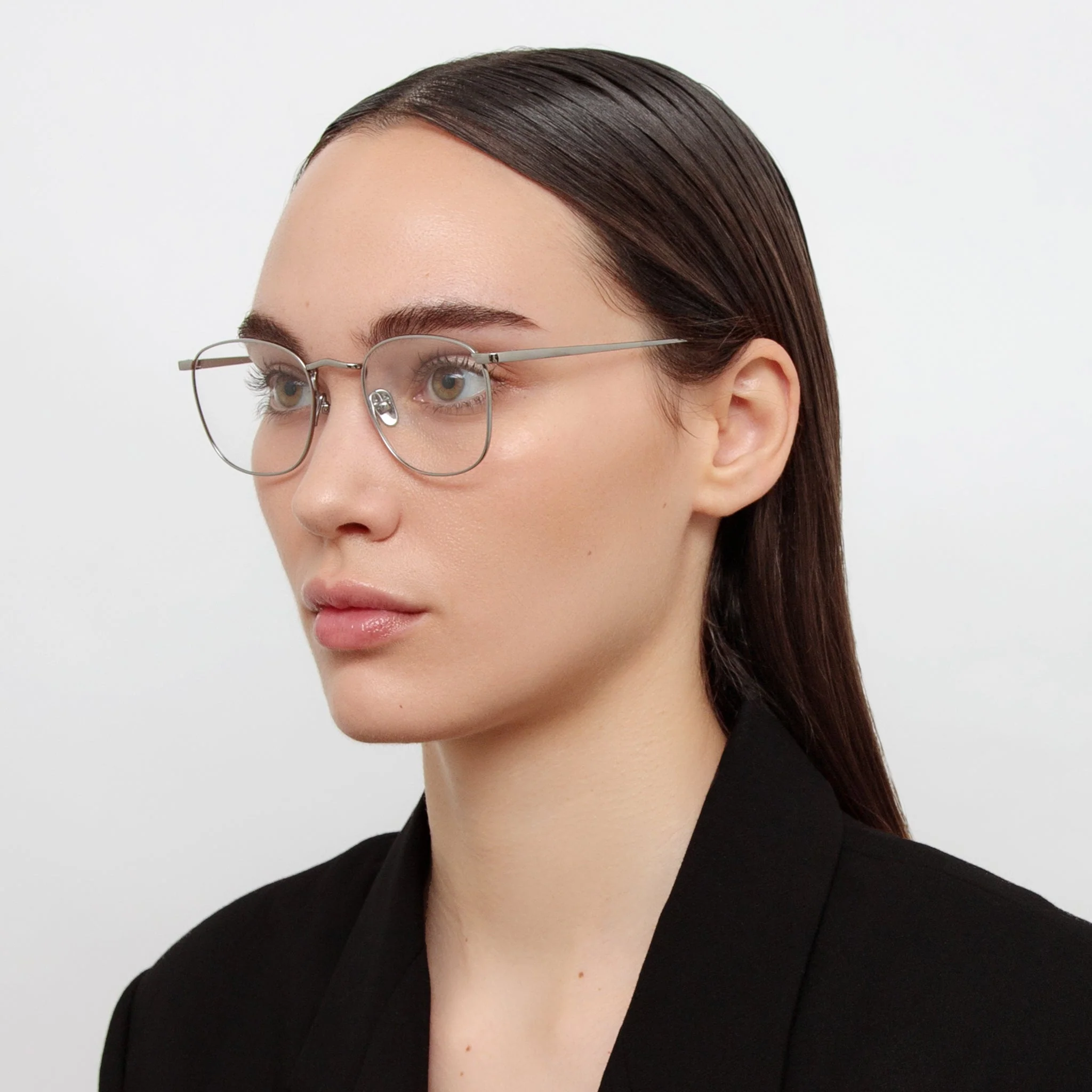 Simon Square Optical in 22K White Gold - Image 3