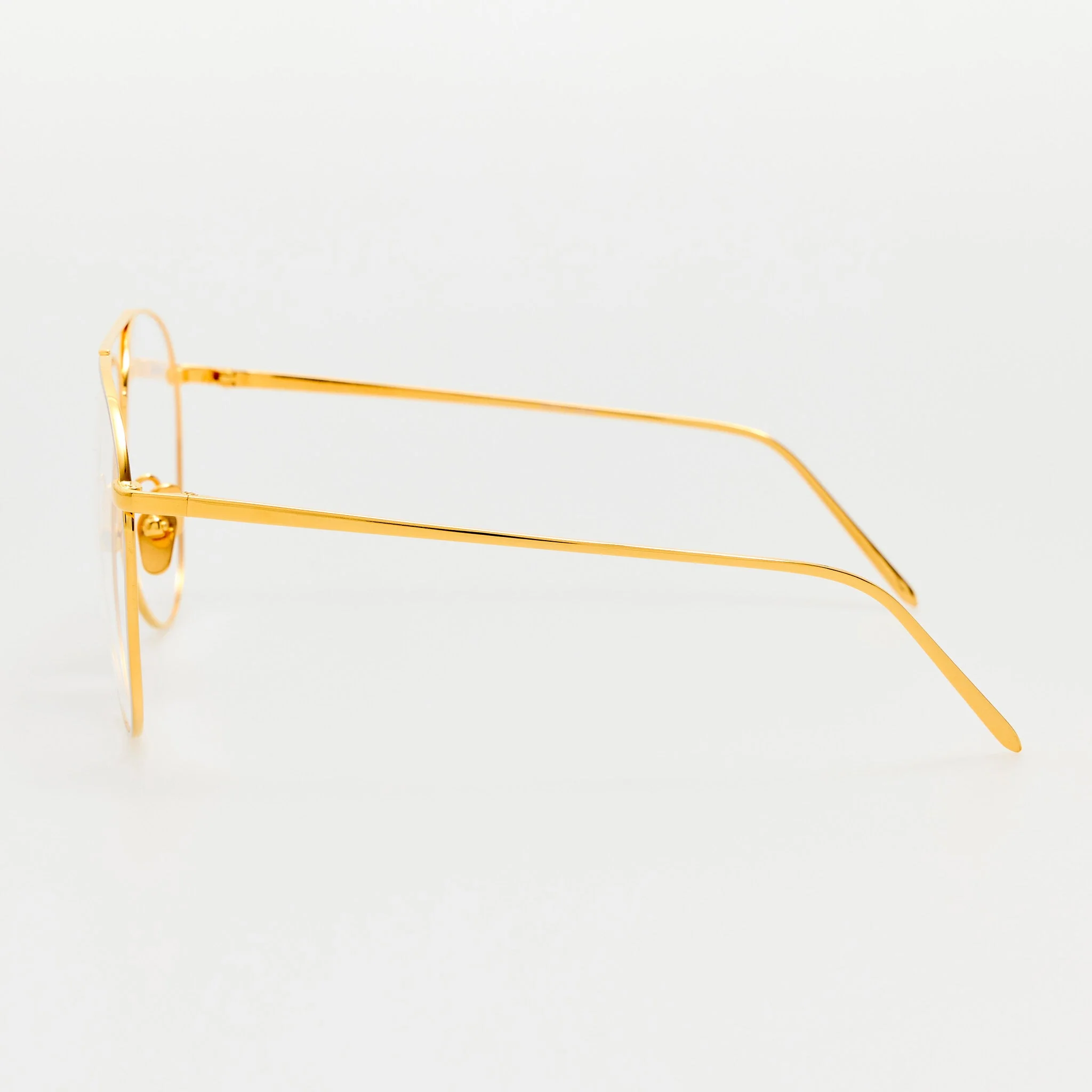 Kirk Aviator Optical Frame in 22K Yellow Gold - Image 3