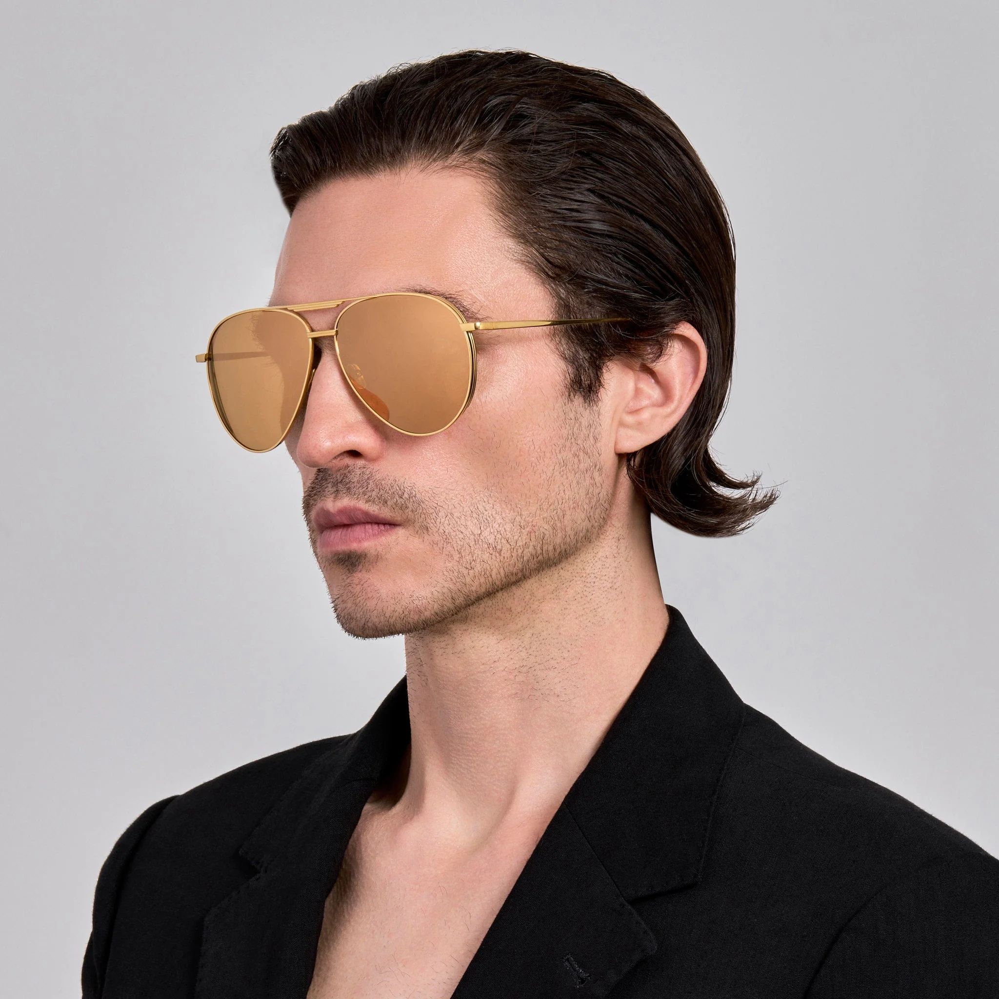 Ace Sunglasses in 22K Gold - Image 3