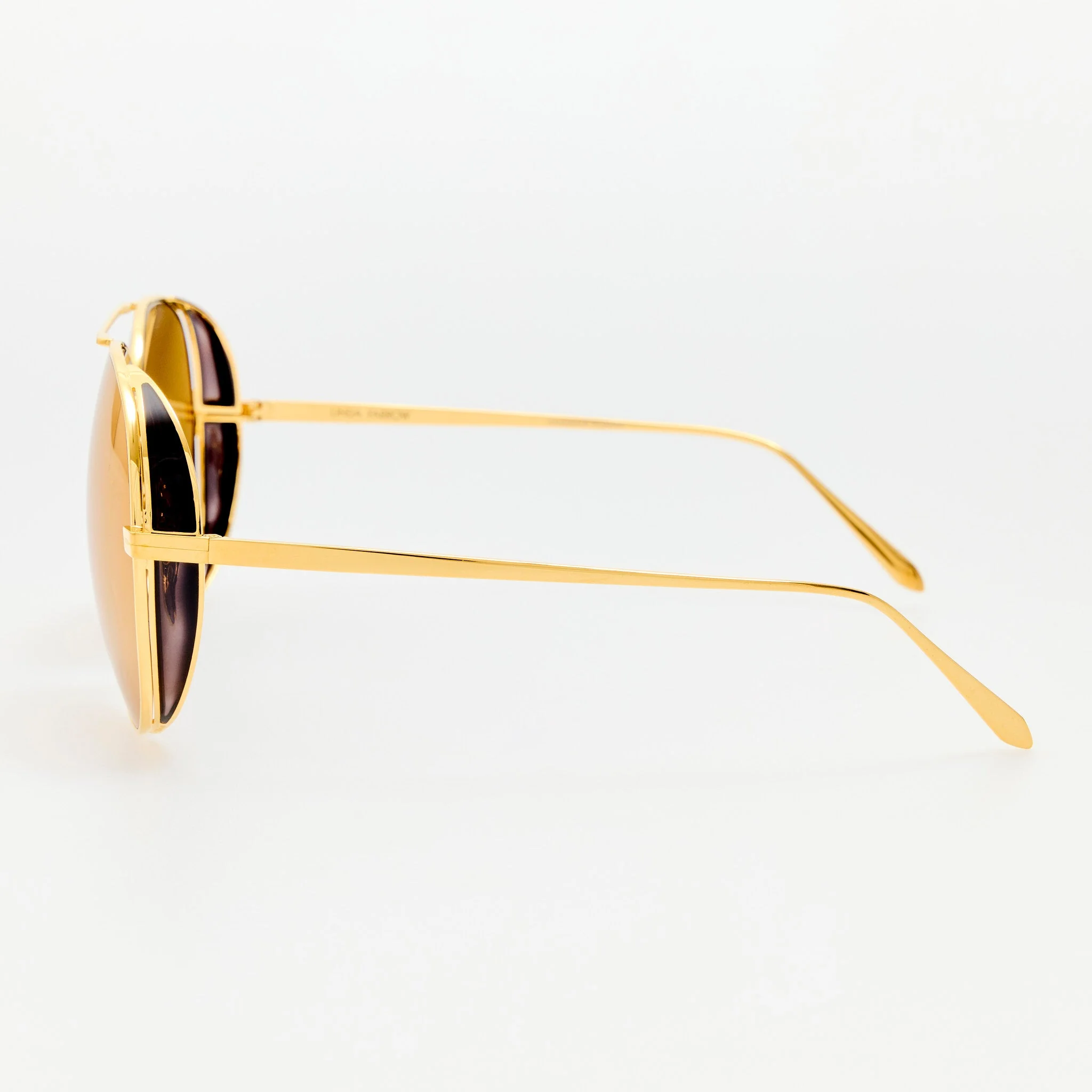 Ace Sunglasses in 22K Gold - Image 4