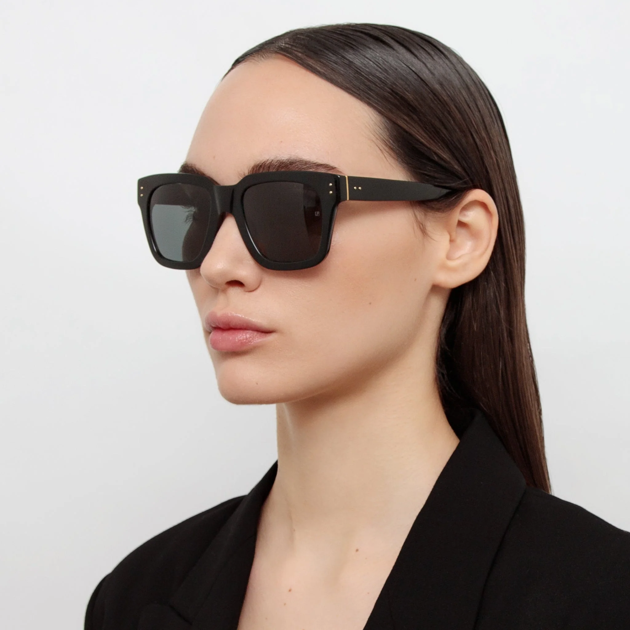 Max Sunglasses in Black Frame - Image 3