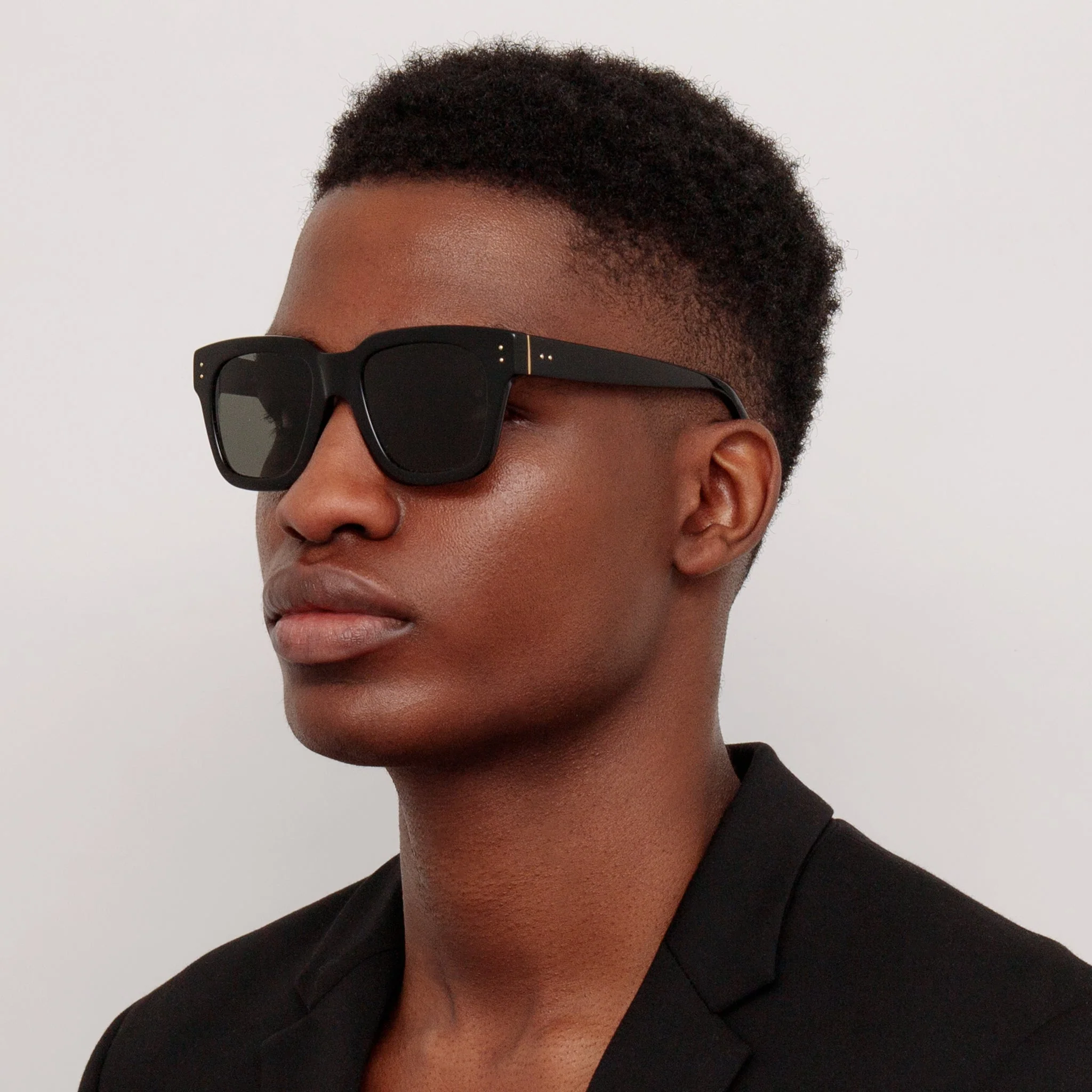 Max Sunglasses in Black Frame - Image 4