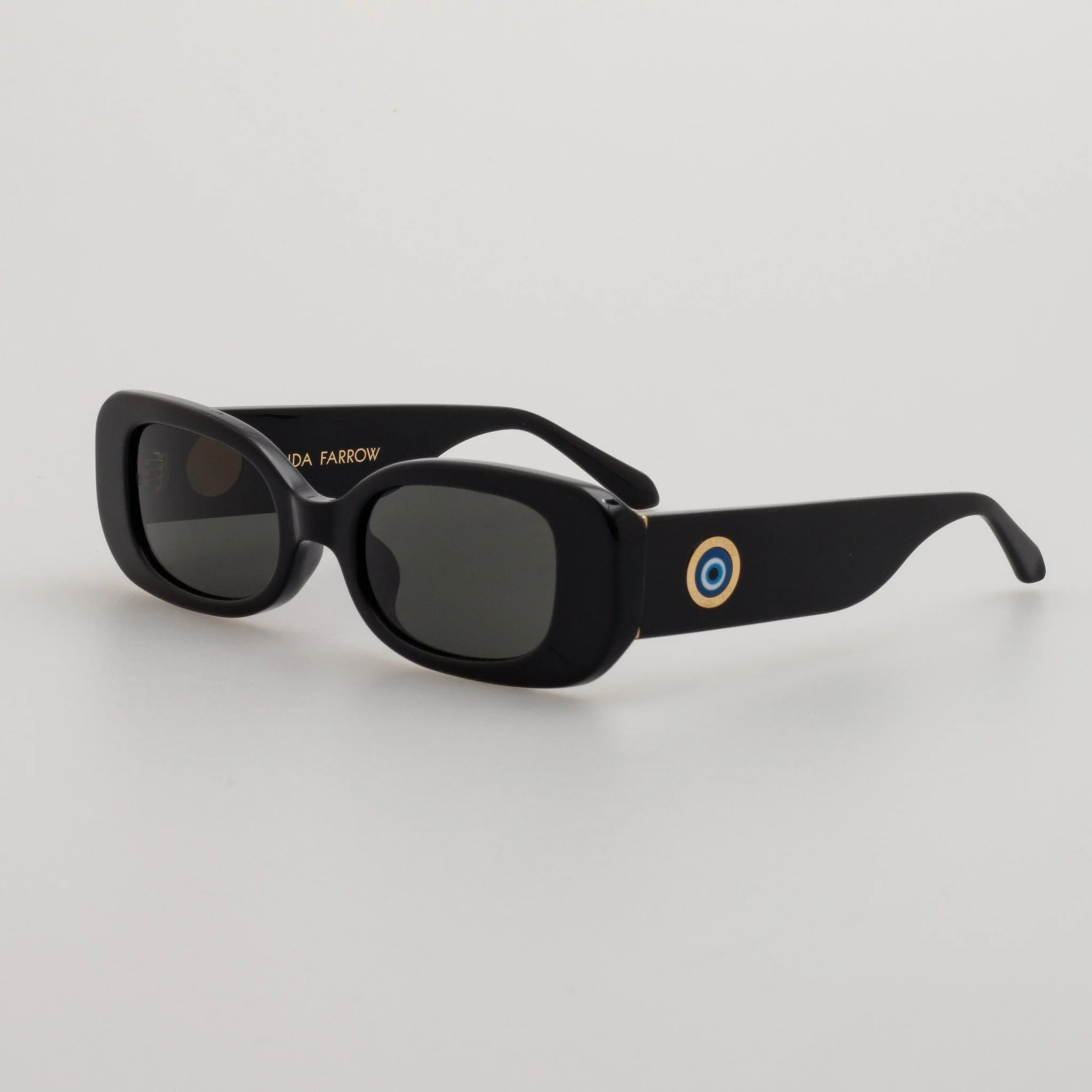 Lola Talisman Sunglasses in Black - Image 3