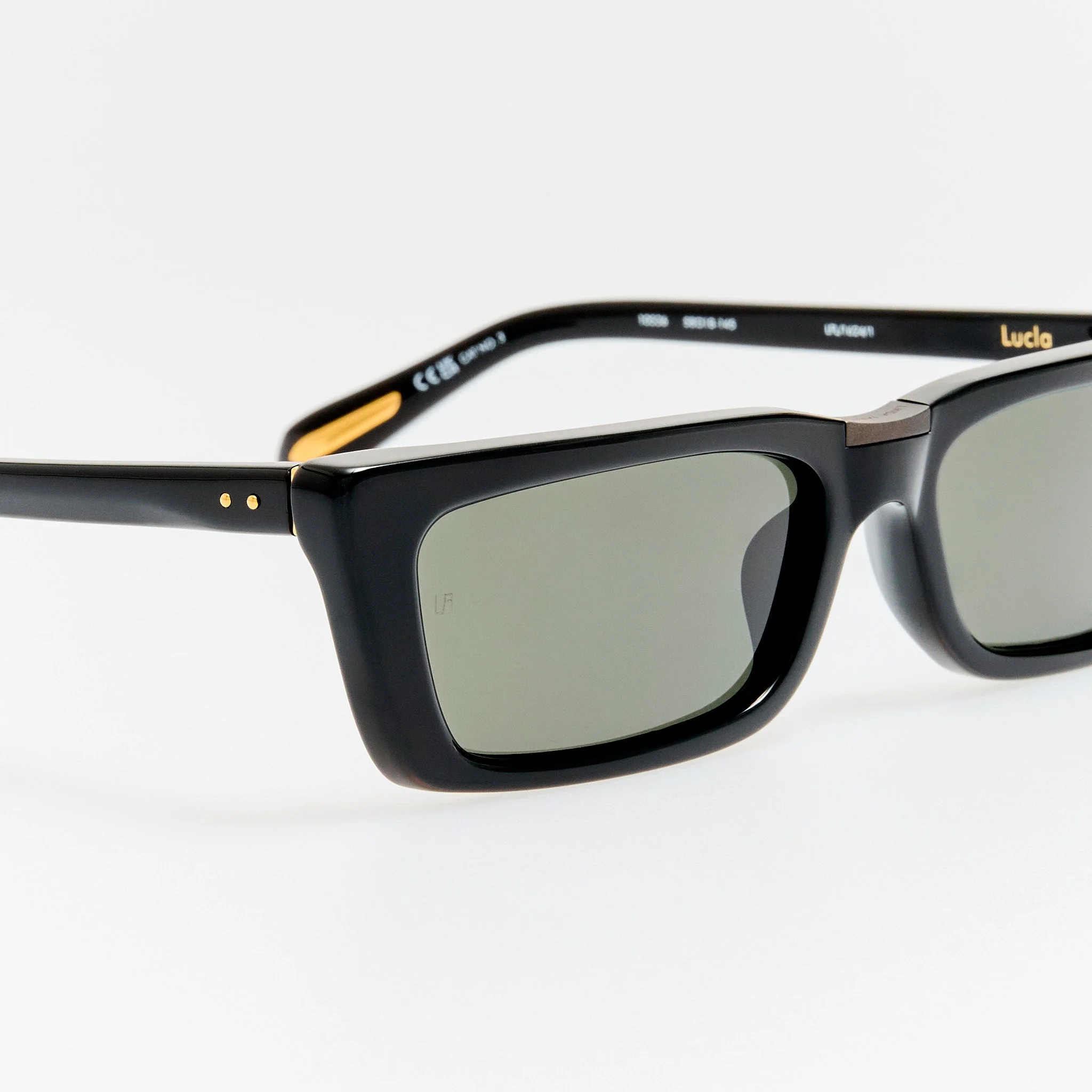Lucia Sunglasses in Black - Image 5