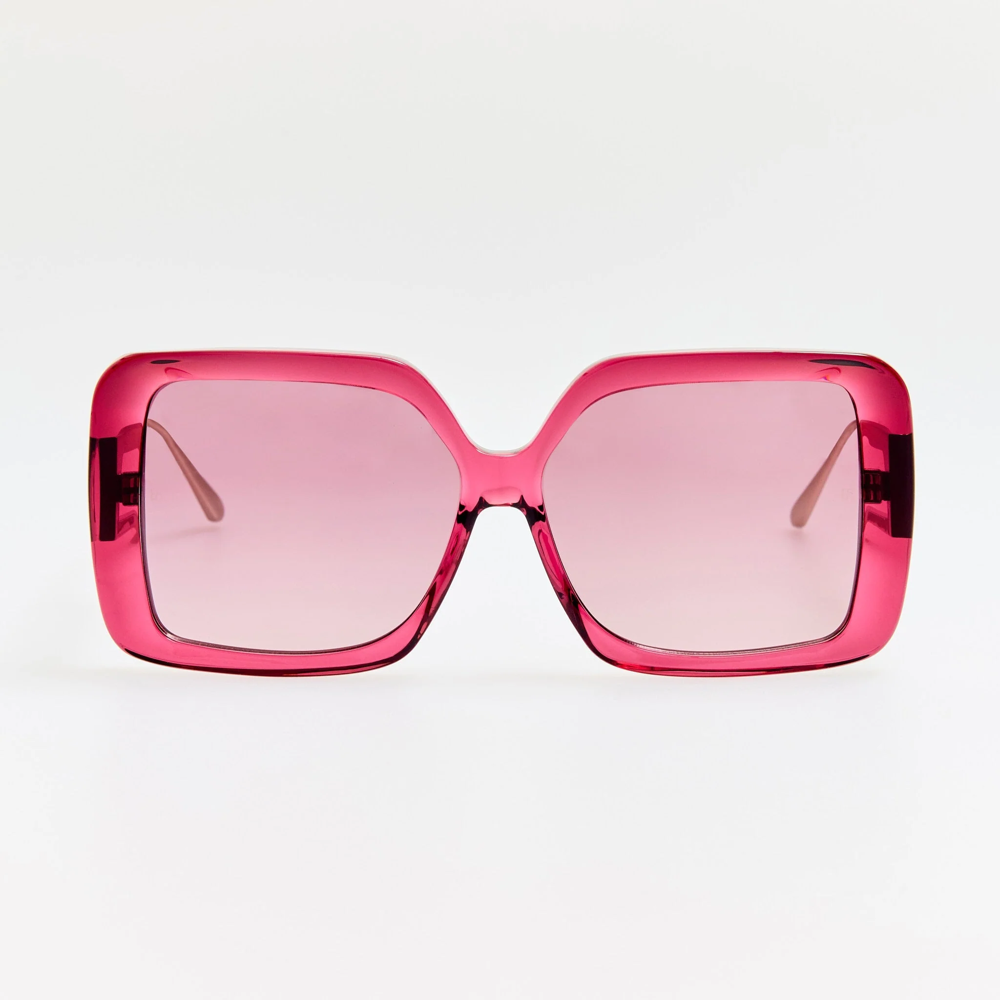 Macy Vista Temple Sunglasses in Wine