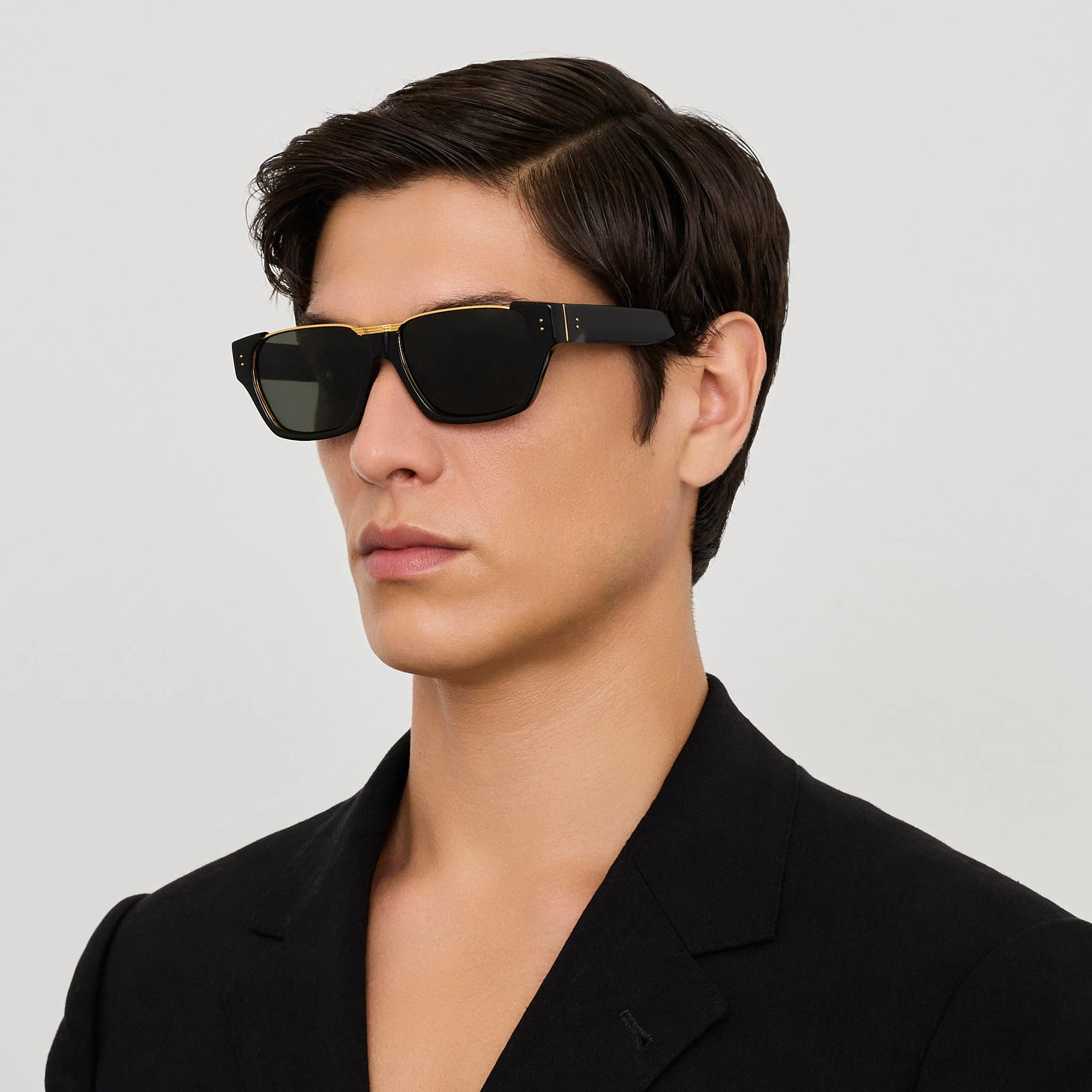 Marcel Sunglasses in Black - Image 4