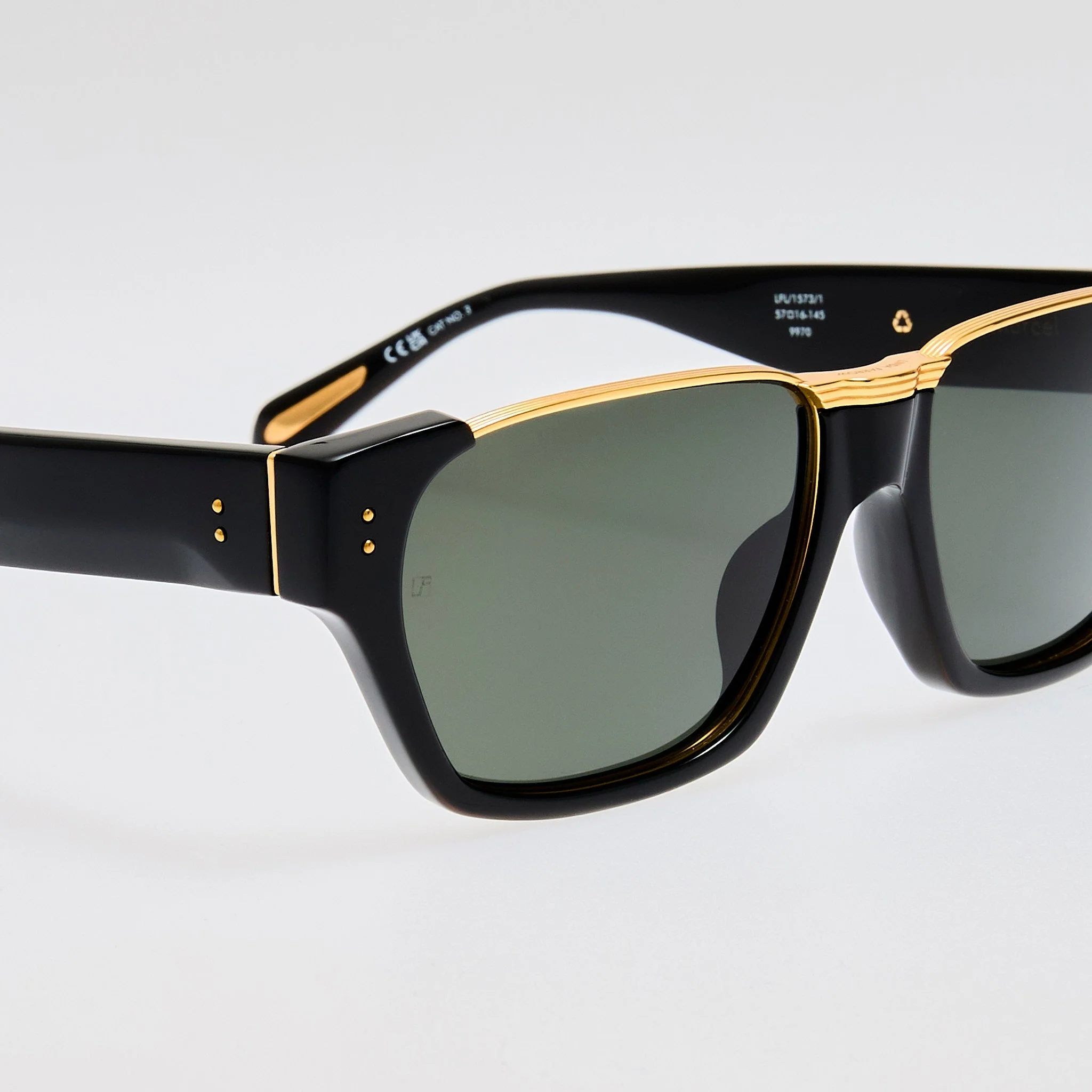 Marcel Sunglasses in Black - Image 5