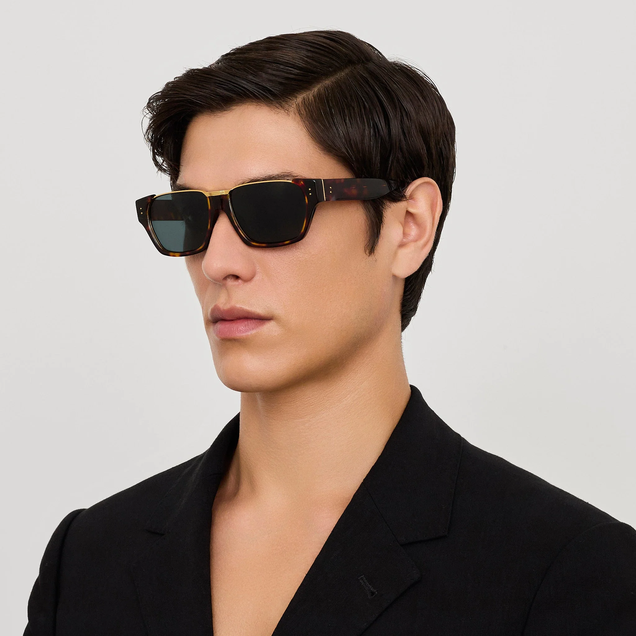 Marcel Sunglasses in Dark Tortoiseshell - Image 4