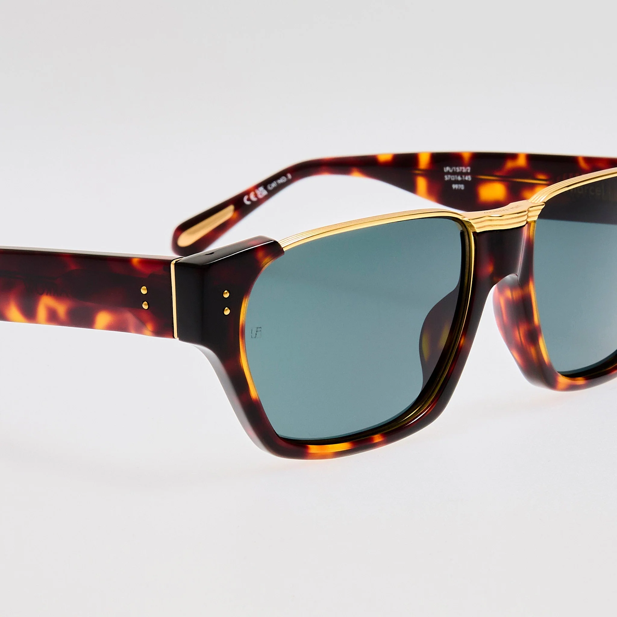 Marcel Sunglasses in Dark Tortoiseshell - Image 5