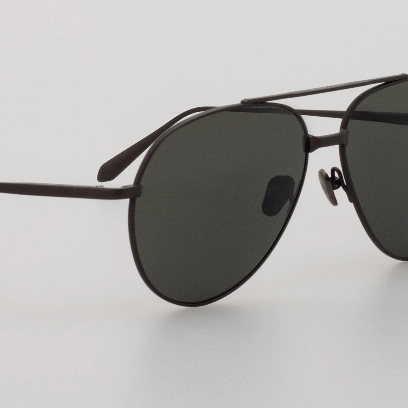 Marcelo Sunglasses in Matt Black Nickel - Image 4