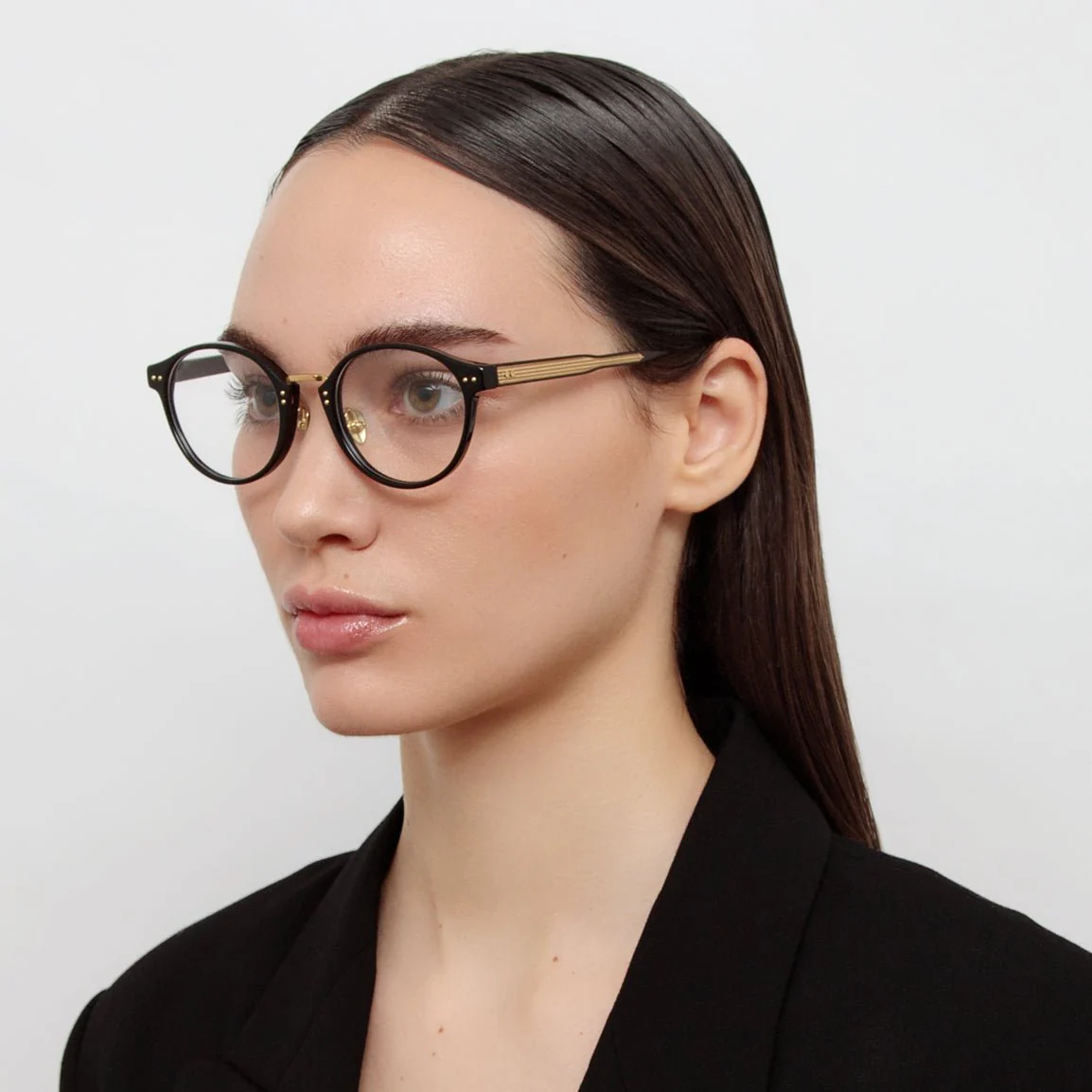 Marco Oval Optical Frame in Black - Image 3
