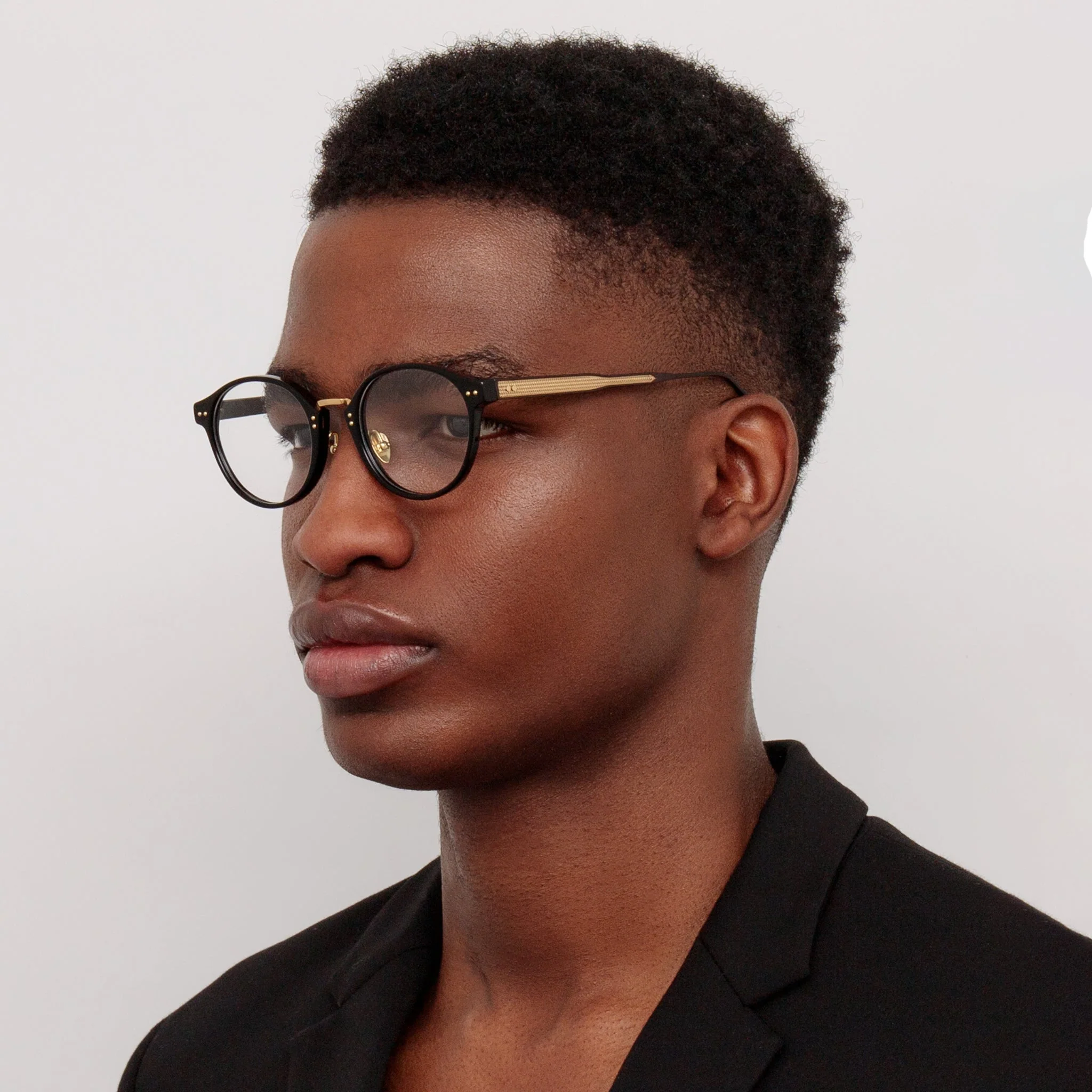 Marco Oval Optical Frame in Black - Image 4
