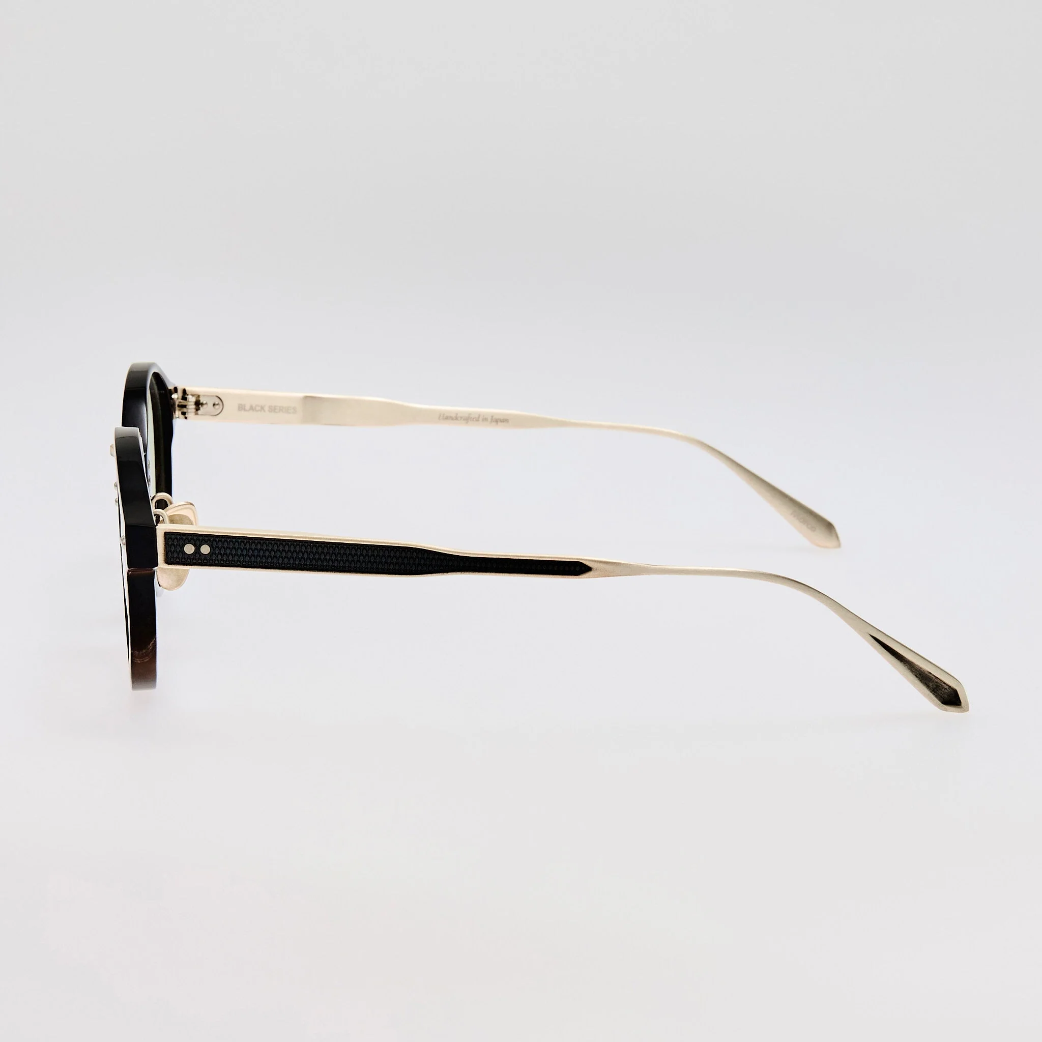 Marco Oval Optical Frame in Buffalo Horn and 925 Sterling Silver - Image 4