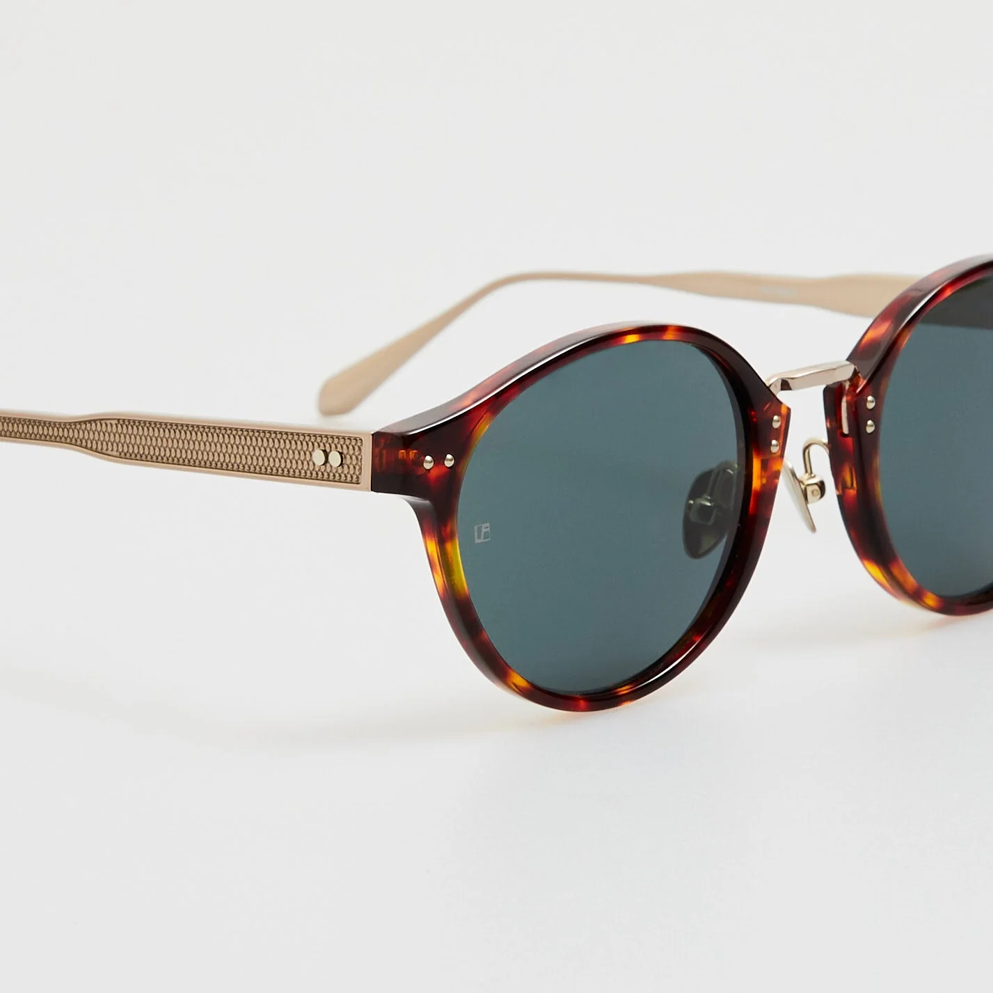 Marco Oval Sunglasses in Dark Tortoiseshell - Image 5