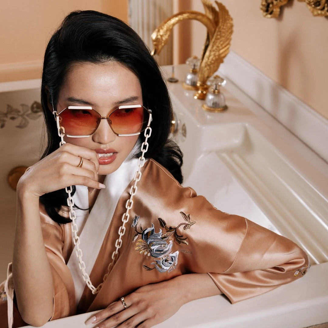 Margot Sunglasses in Cream - Image 5