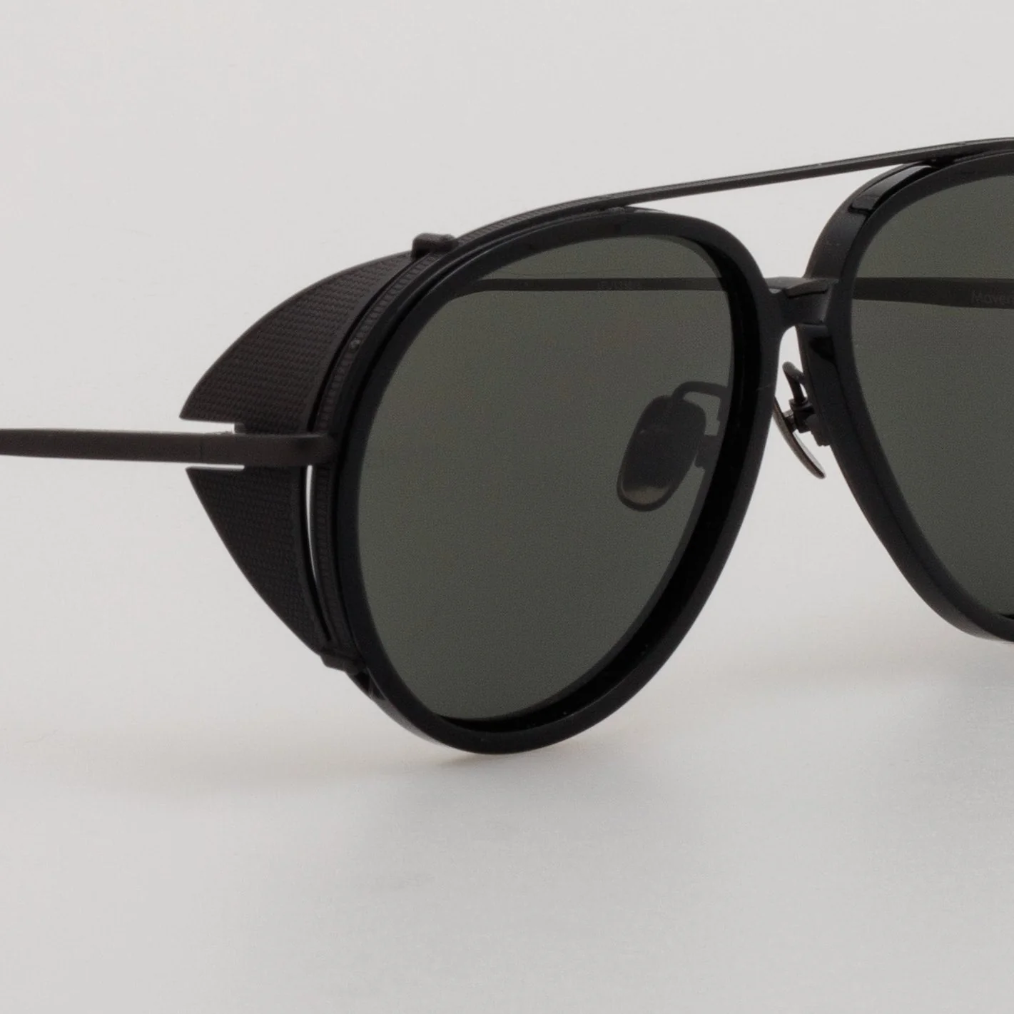 Maverick Sunglasses in Black Matt Nickel - Image 4