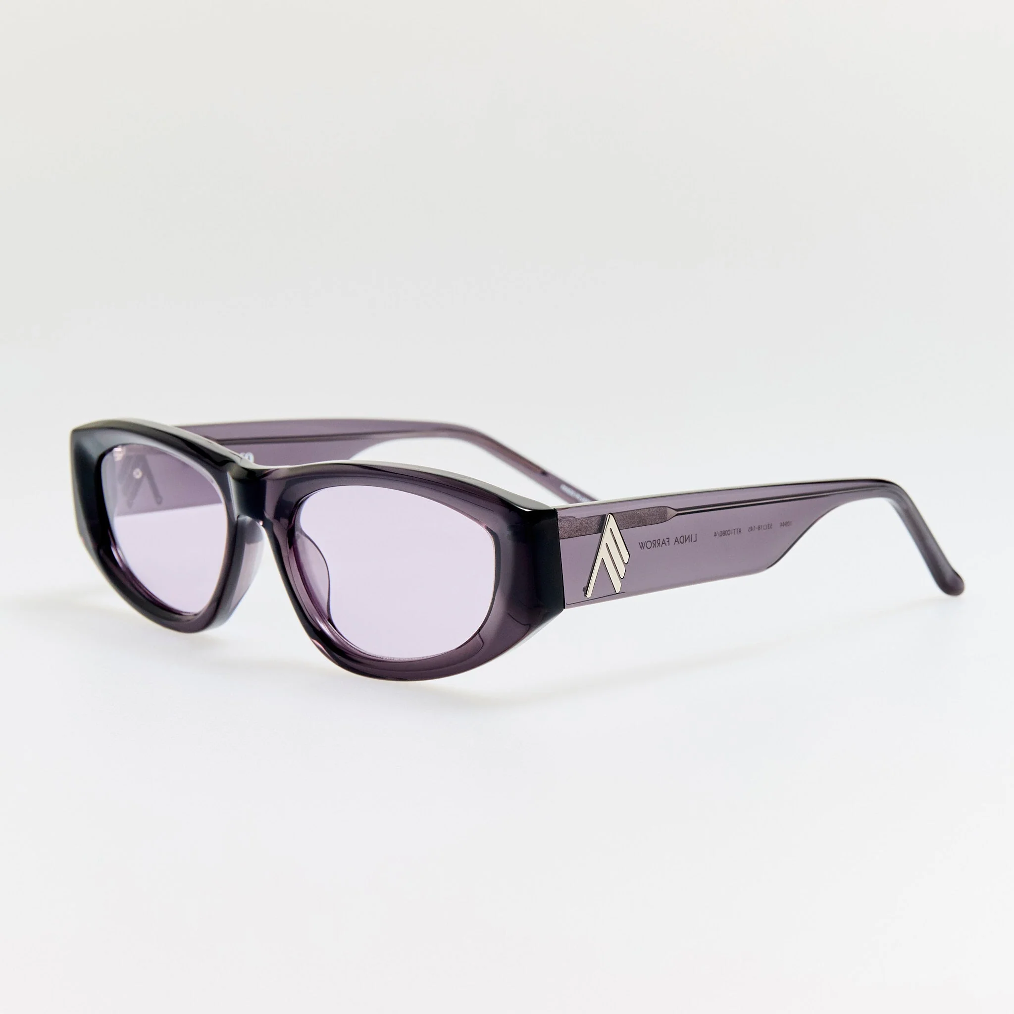 Maya D-Frame Sunglasses in Purple - Image 2